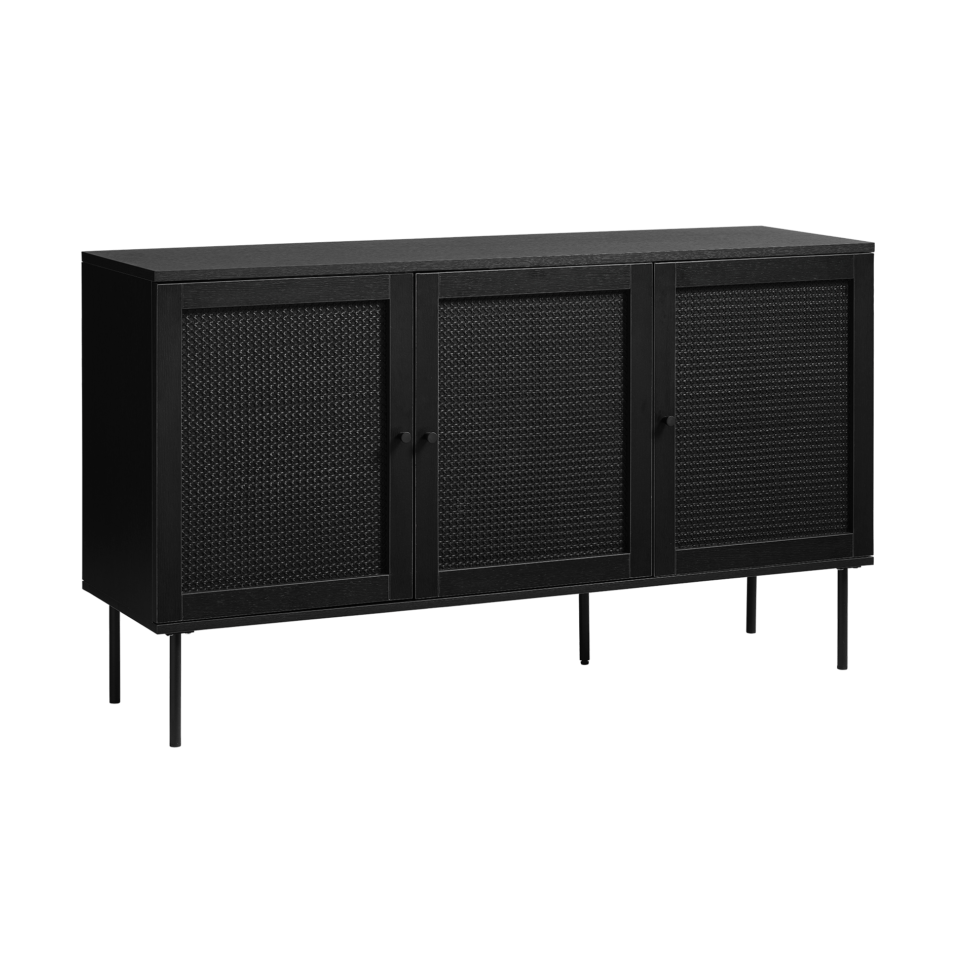 Sideboard Pearlie Schwarz 40*140*80
