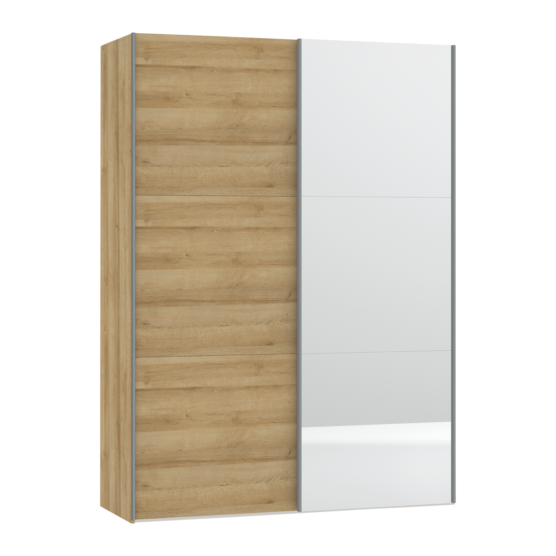 Schwebetürenschrank Laika Holzfarben 58.5*152*220