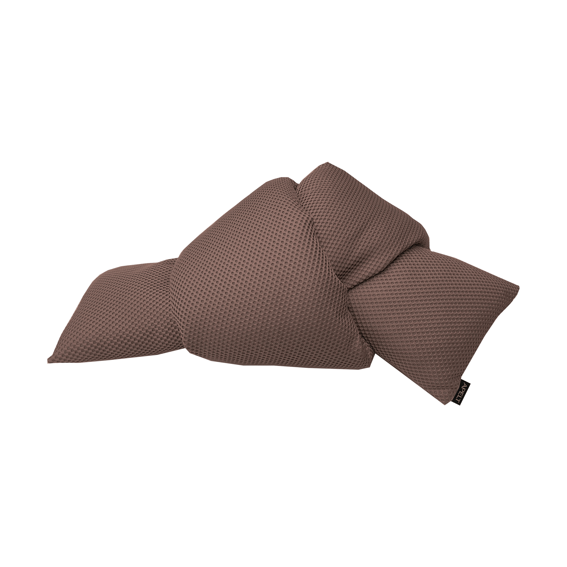 Kissen Miles Mocca 31x53cm Kissen Miles Mocca 31x53cm