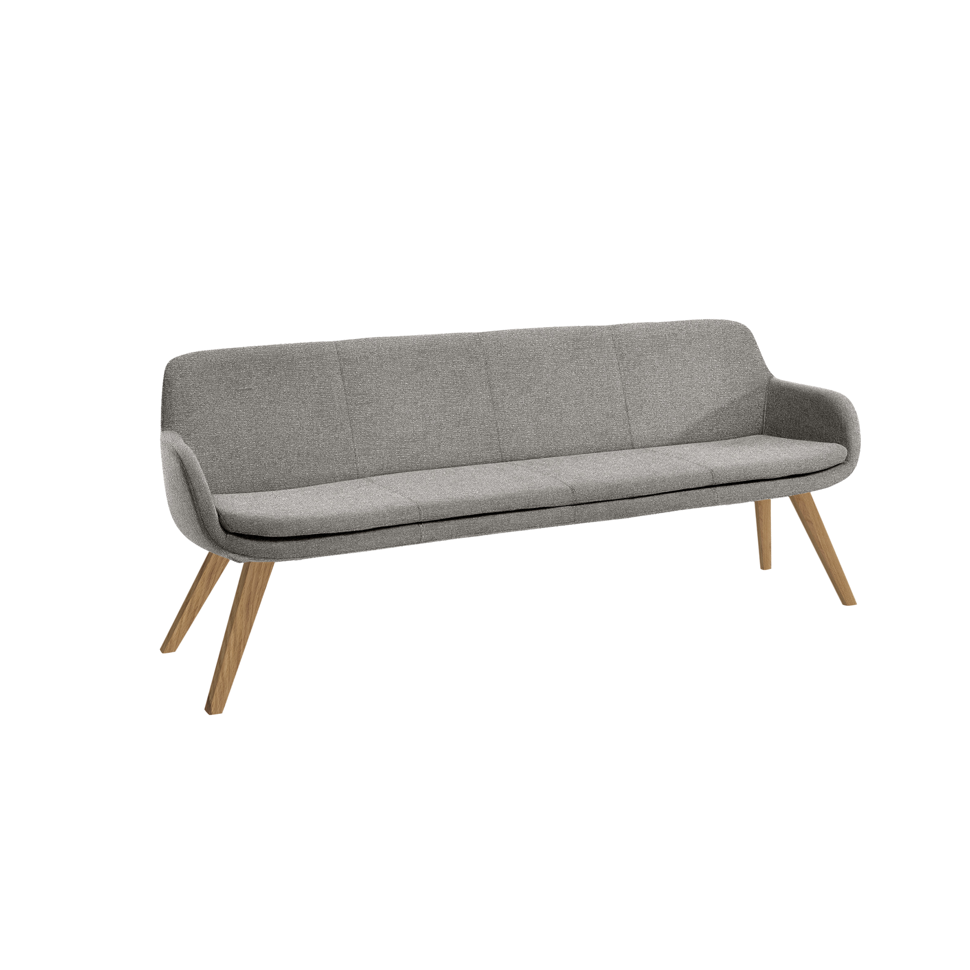 Musterring Sitzbank Tavia Bezug Stoff Sneak taupe