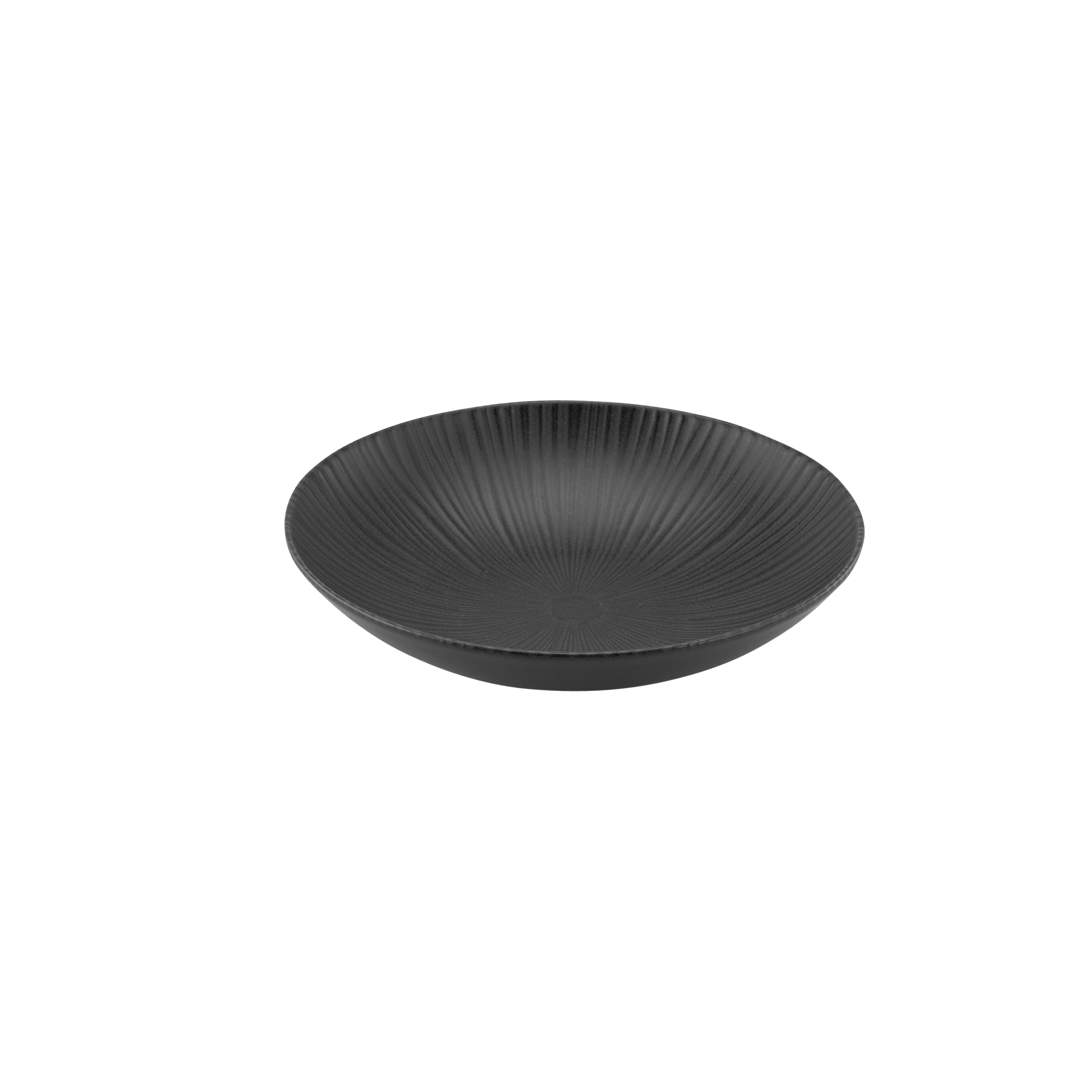 Suppenteller Vesuvio black
