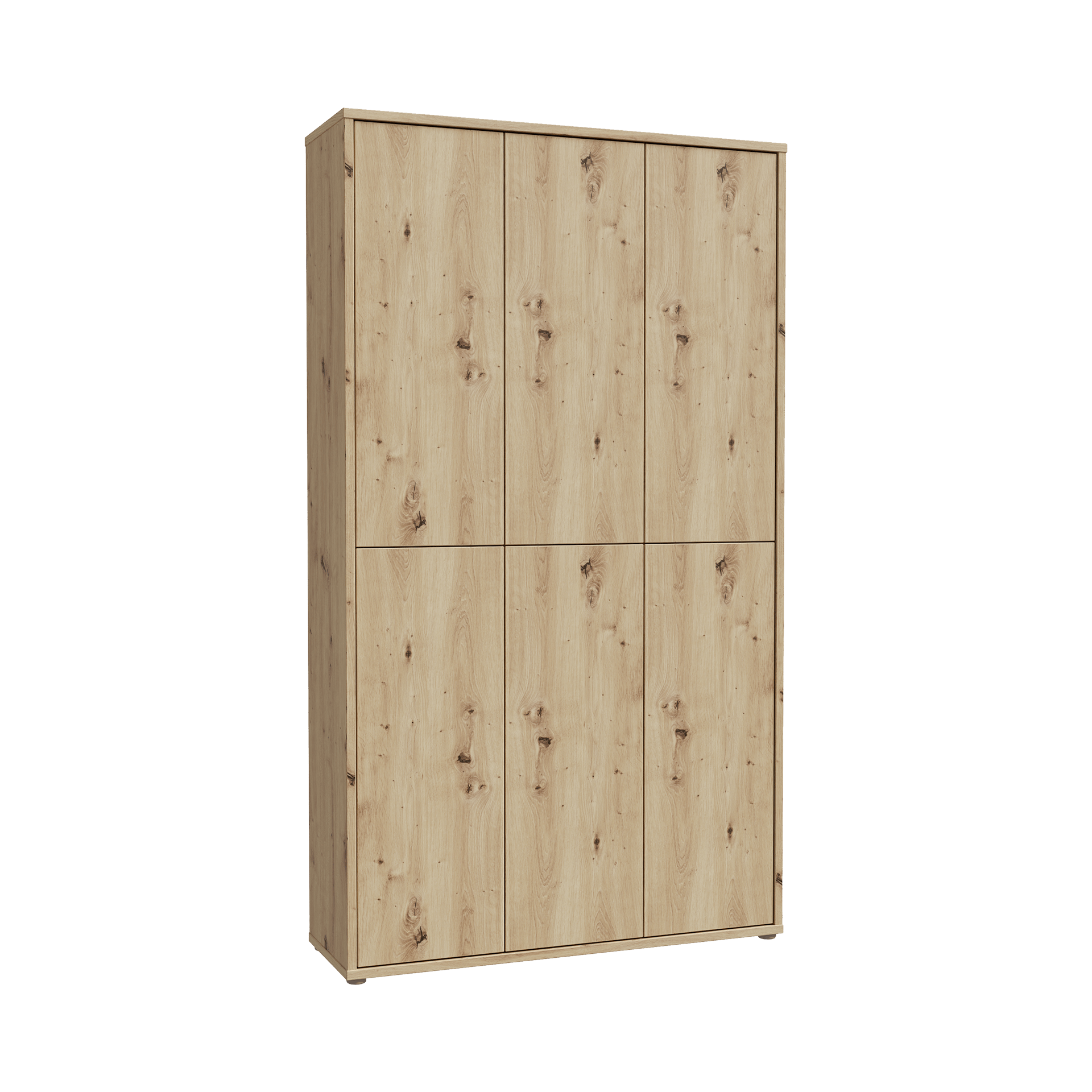 Schuhschrank Alisa 6-türig Eichefarben Schuhschrank Alisa 6-türig Eichefarben