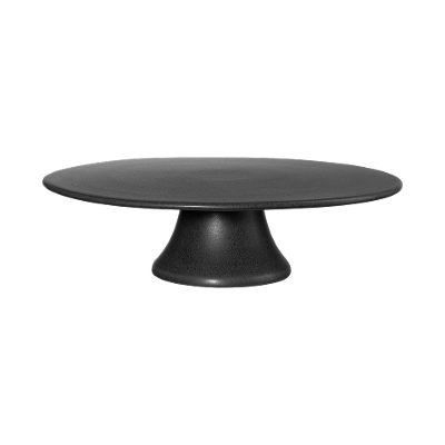 Tortenplatte Grande schwarz matt Tortenplatte Grande schwarz matt