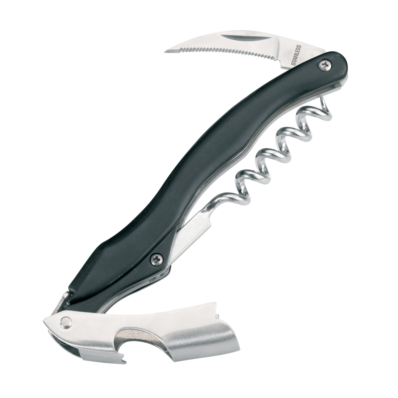Gefu Kellnermesser Cameri Schwarz-Silber