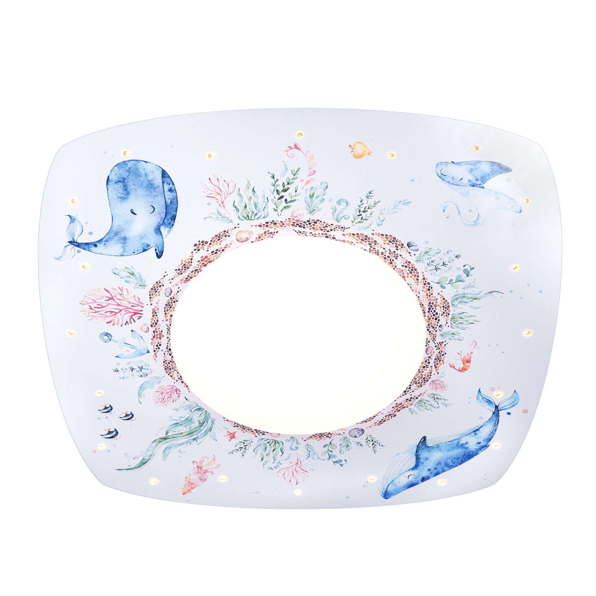 Deckenleuchte DL LED Platine Meerestiere