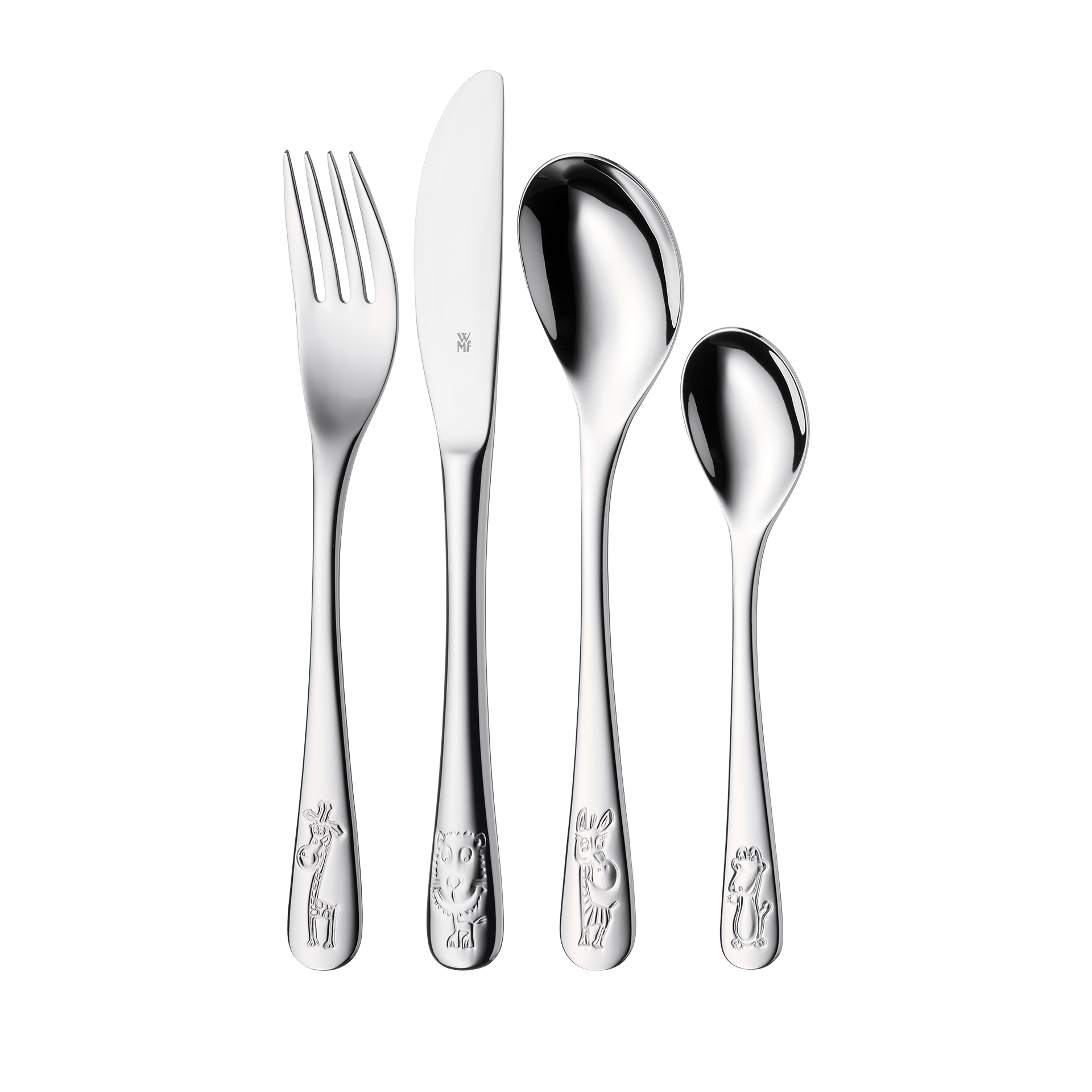 WMF Kinderbesteck Safari 4-teilig