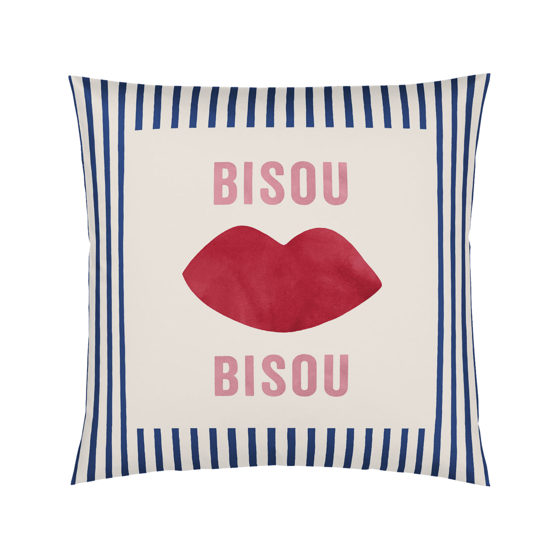 Kissenbezug Bisou Ultramarin 40x40cm Kissenbezug Bisou Ultramarin 40x40cm