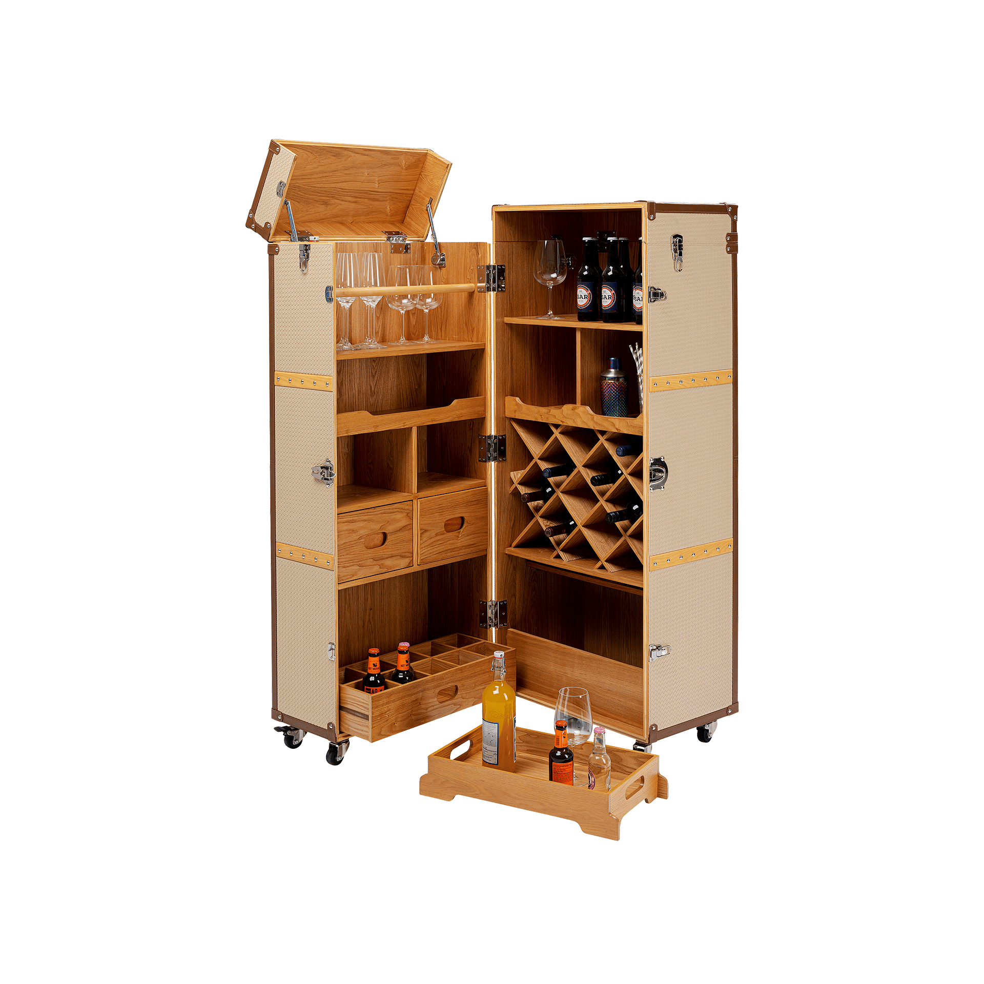 Kare Barschrank Venezia Beige