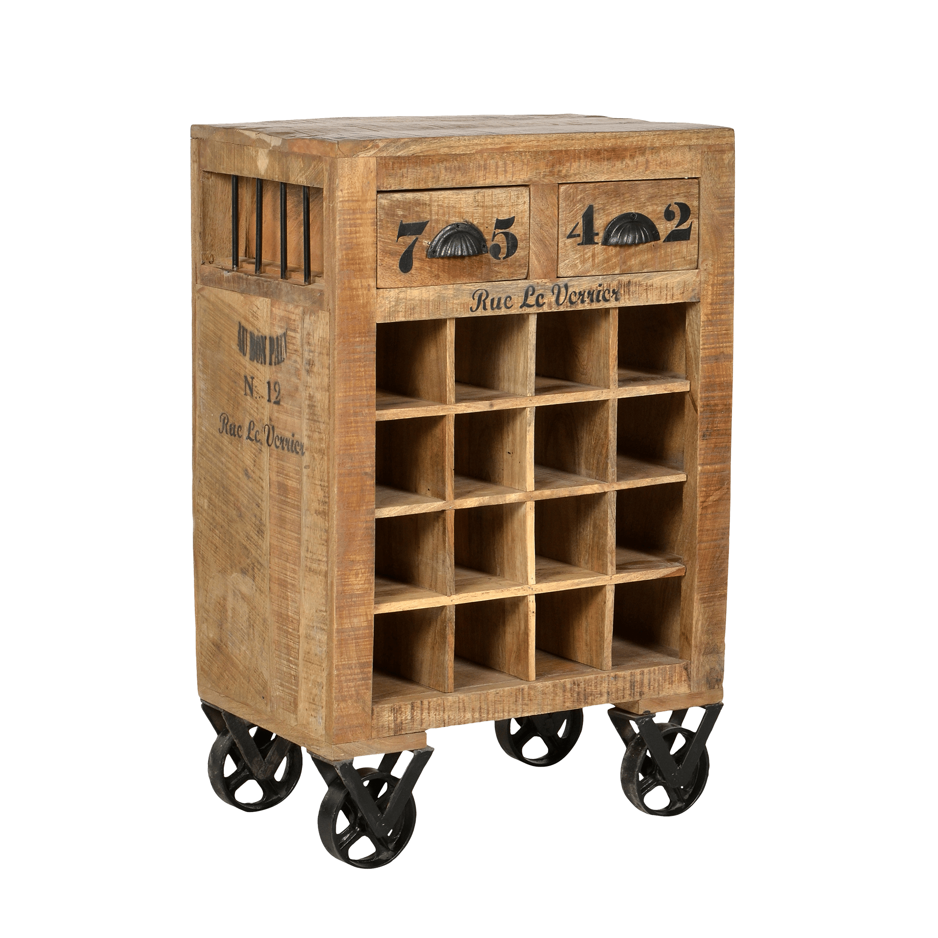 Kommode Rustic Holzfarben 35*55*85