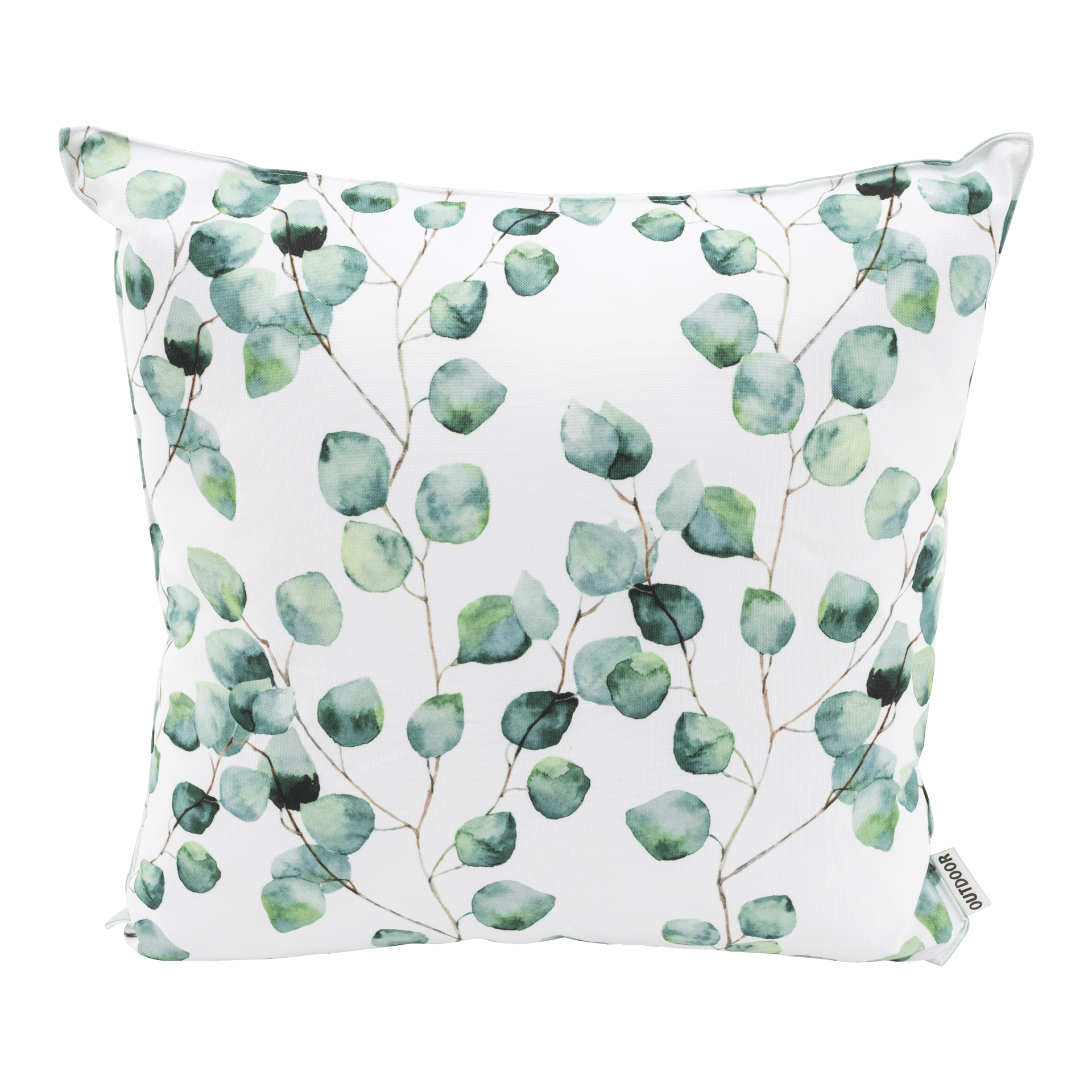Outdoor-Kissen Eucalyptus White Green 45x45cm