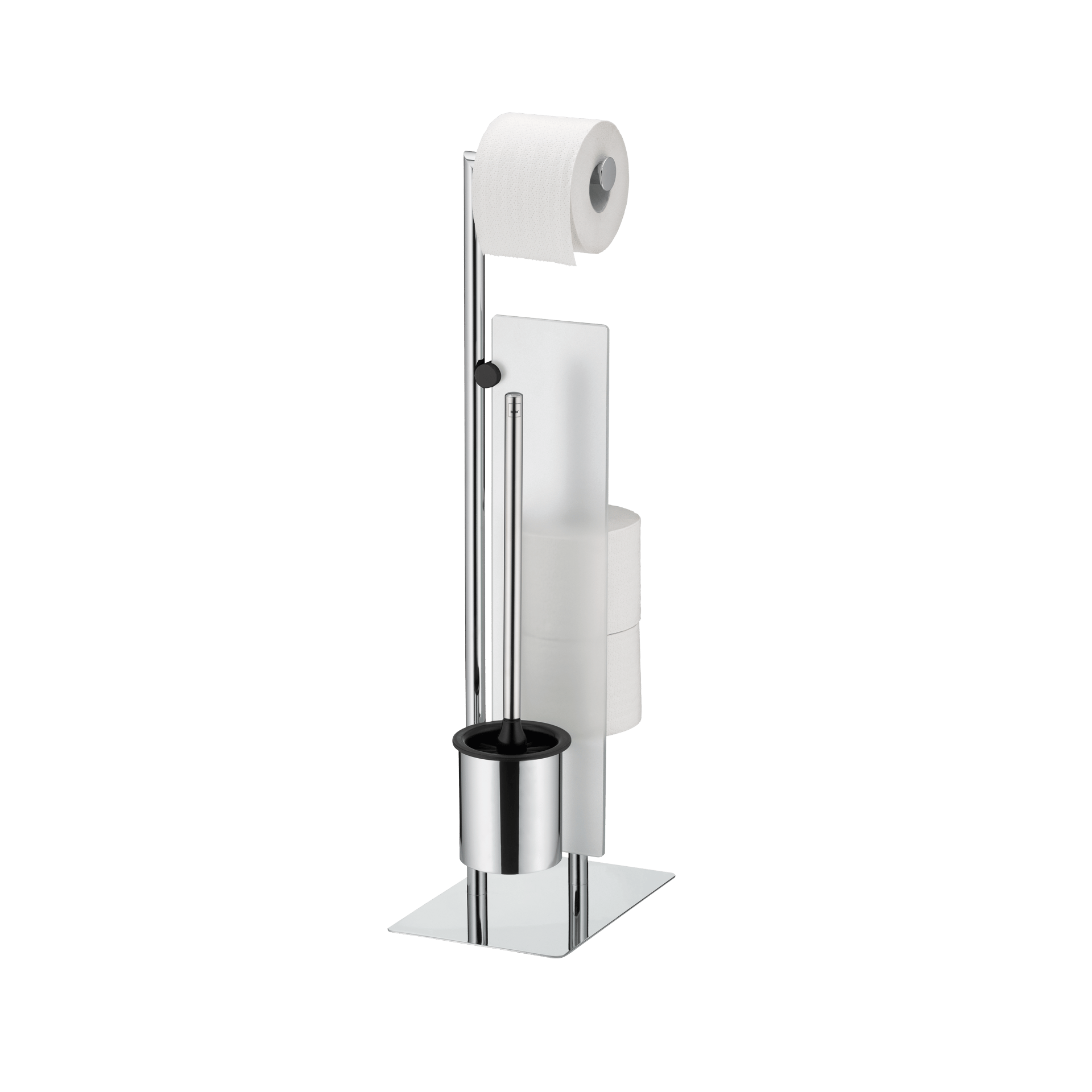 Kela WC-Bürstenhalter Style Silber glänzend