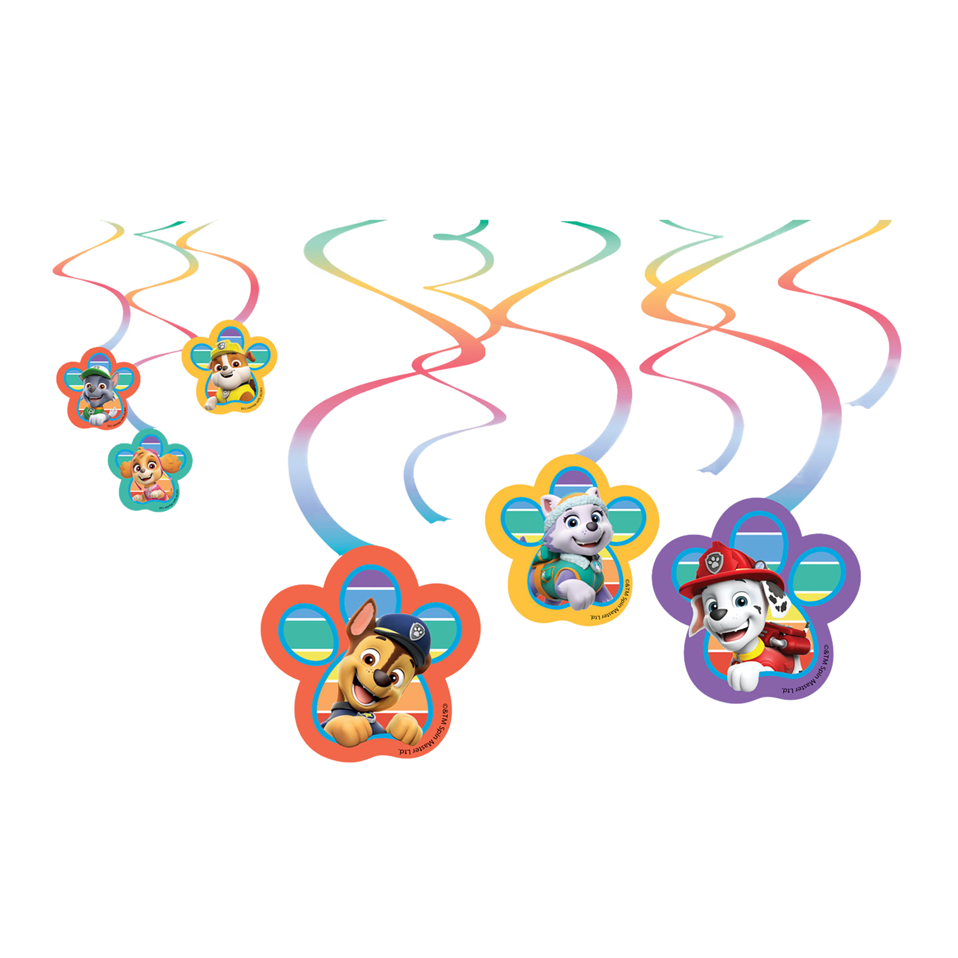 Dekohänger Paw Patrol Mehrfarbig