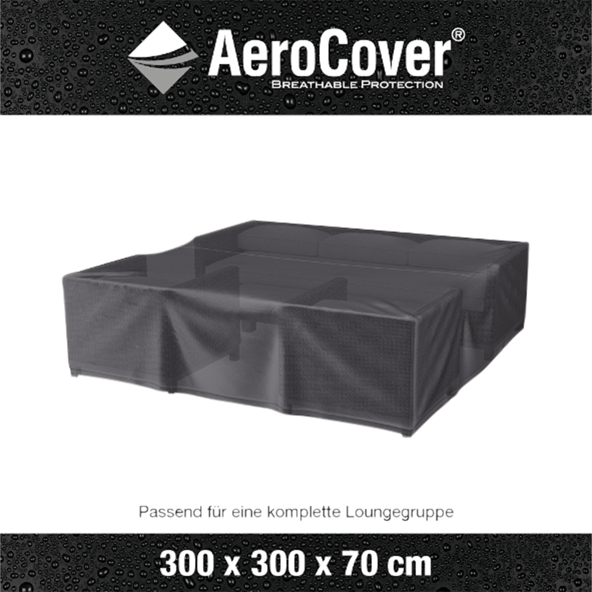 AeroCover Schutzhülle für Lounge-Set 7935 quadratisch 300*300*70