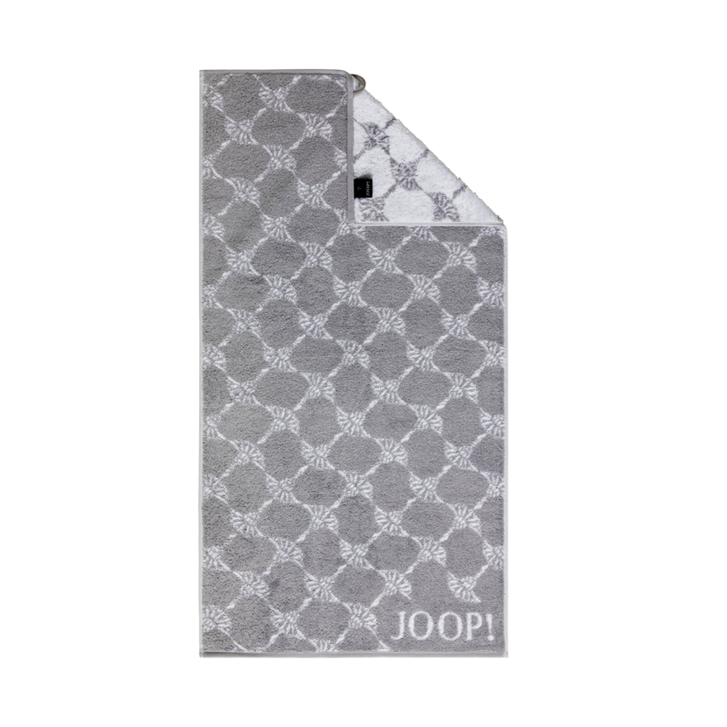 JOOP! Handtuch Cornflower Weiss-Silber 50x100cm JOOP! Handtuch Cornflower Weiss-Silber 50x100cm