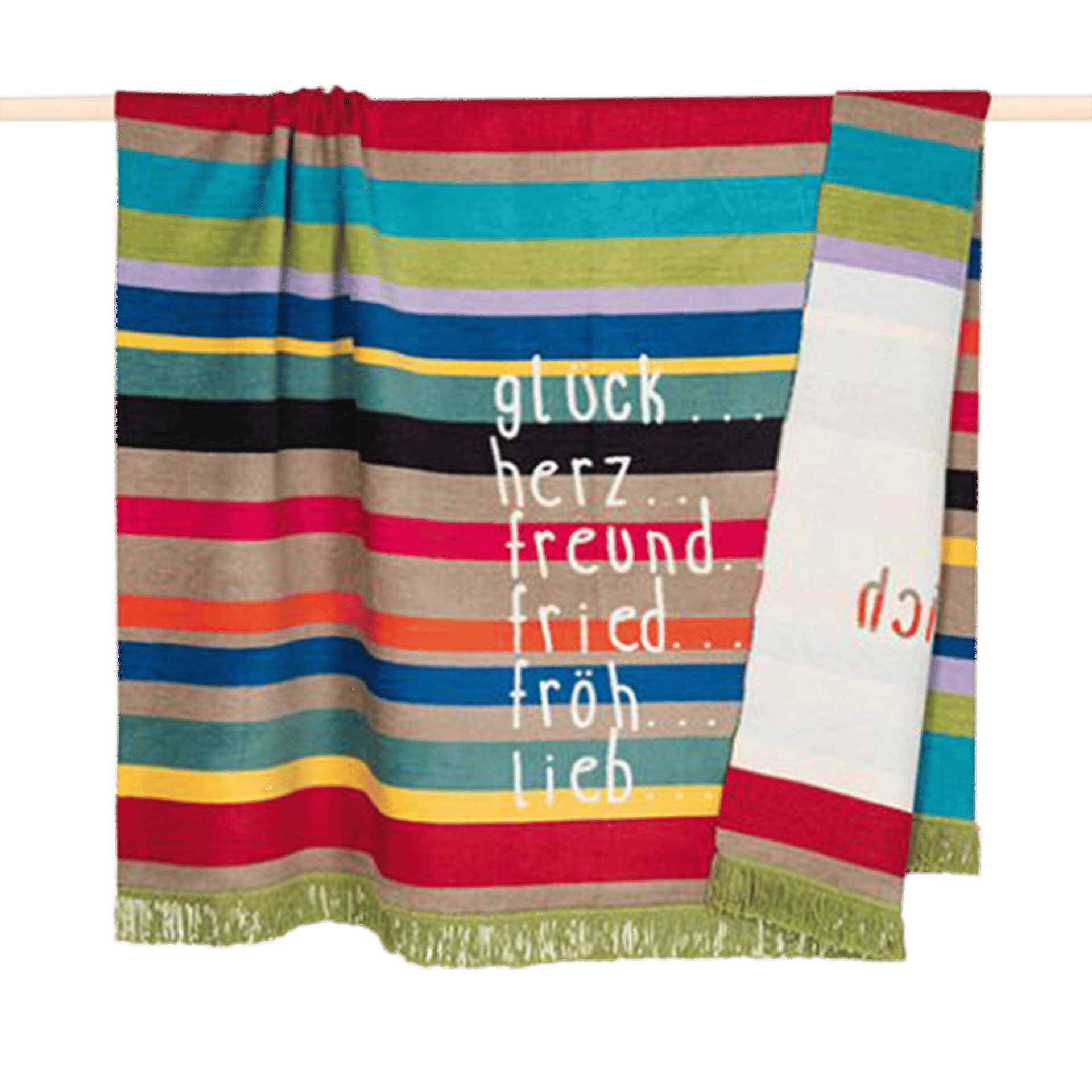 Decke Letters Multi 150x200cm Decke Letters Multi 150x200cm