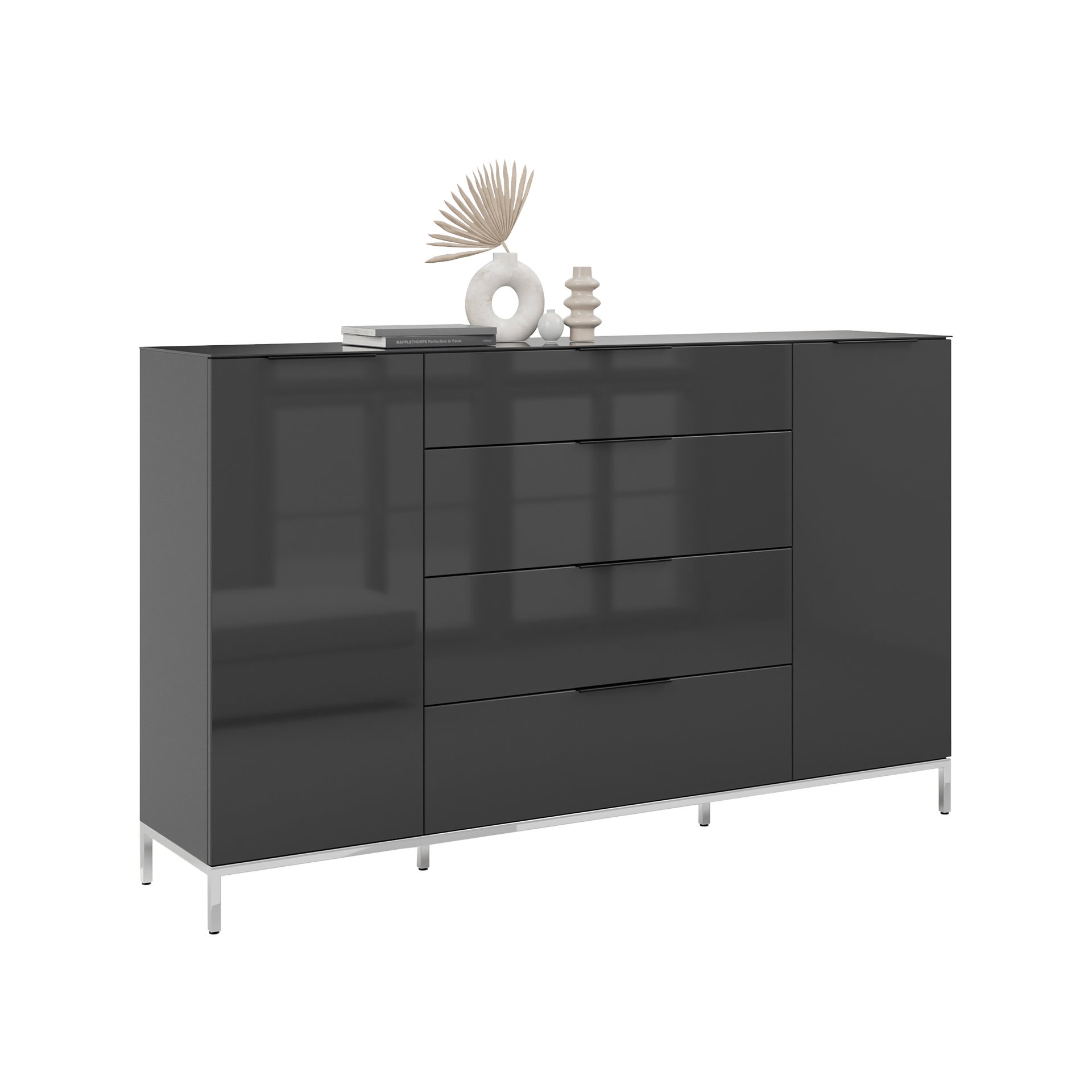 Kommode Stan Anthrazit 40*180*98.7