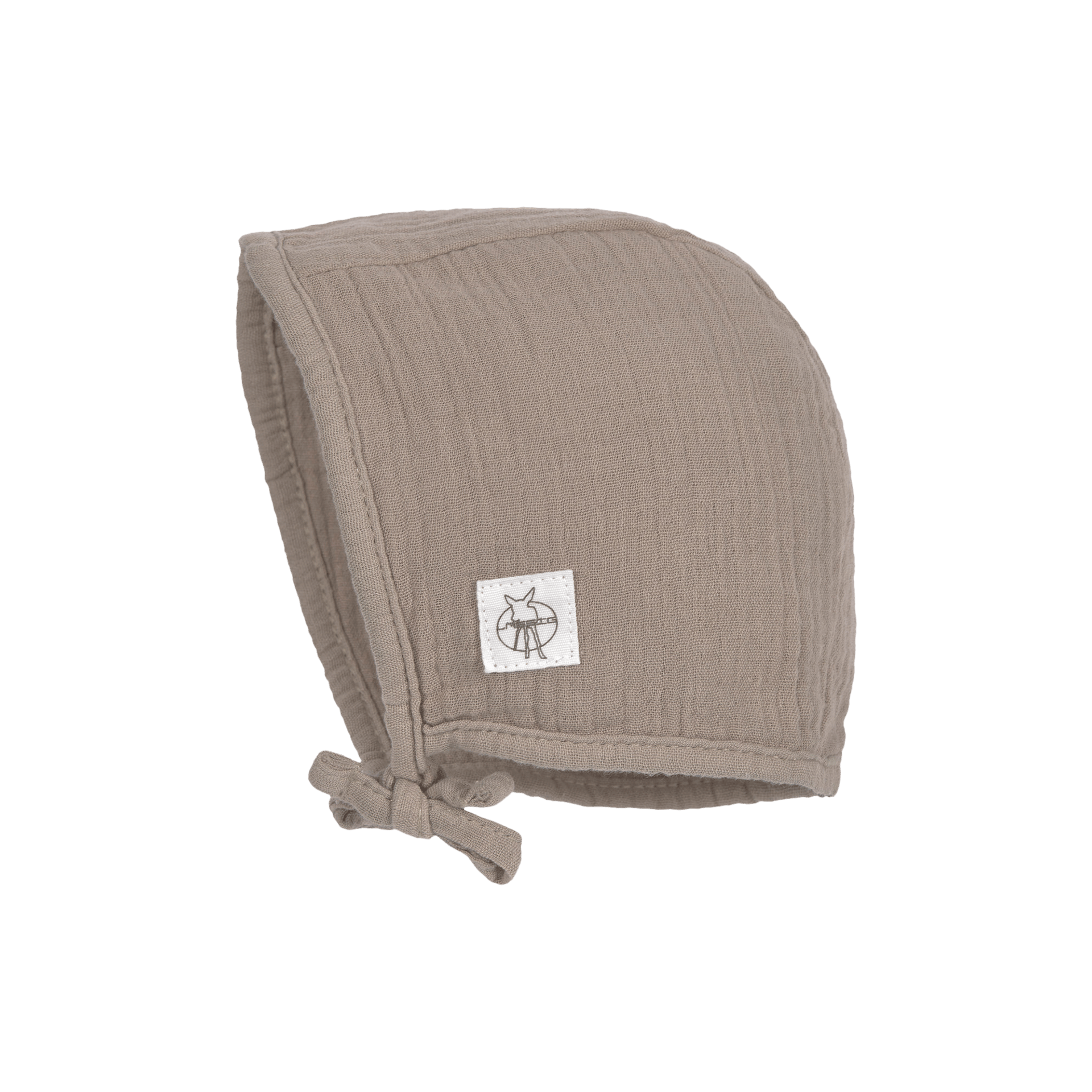 Mütze Muslin Bonnet taupe