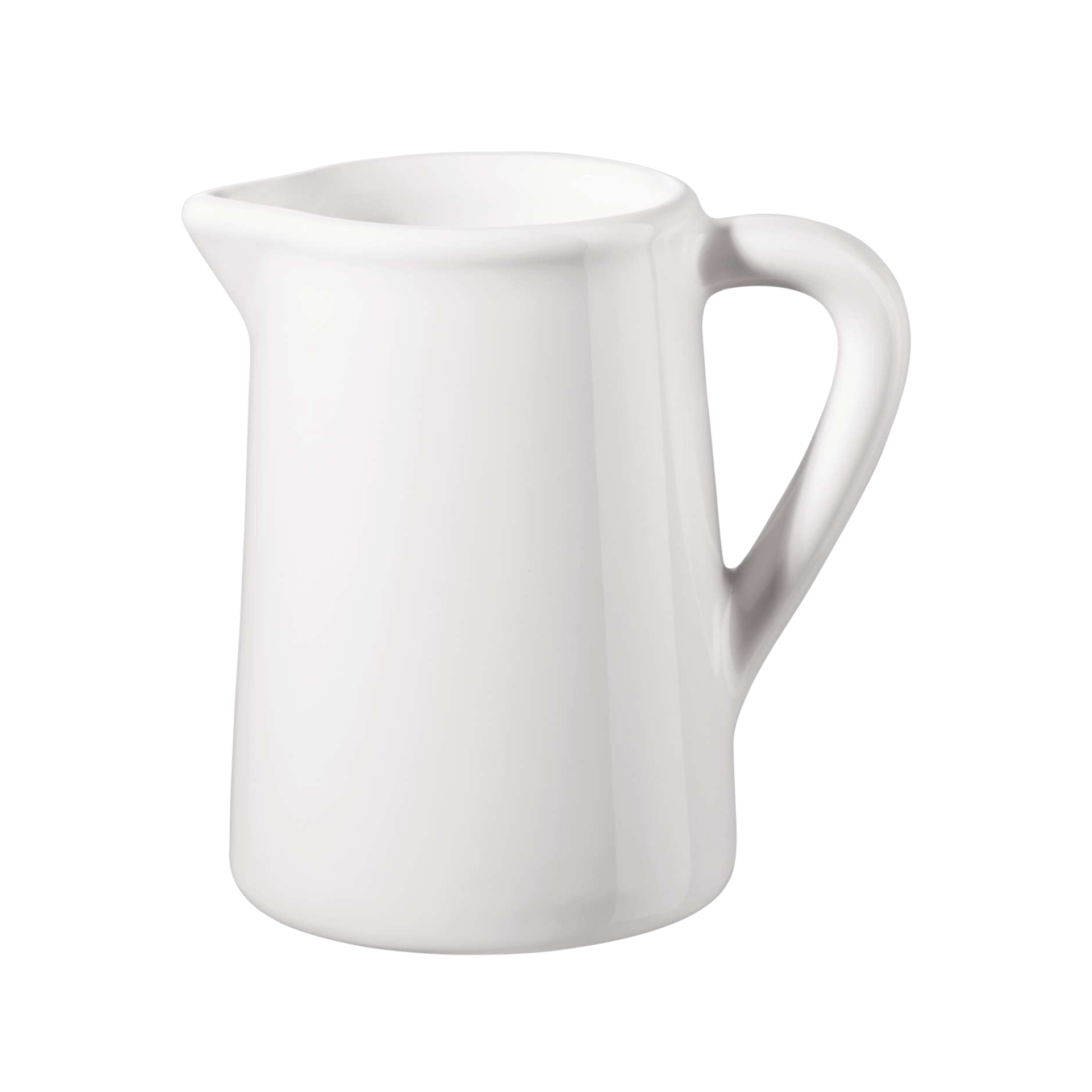 Milchkännchen Grande Weiß Glänzend