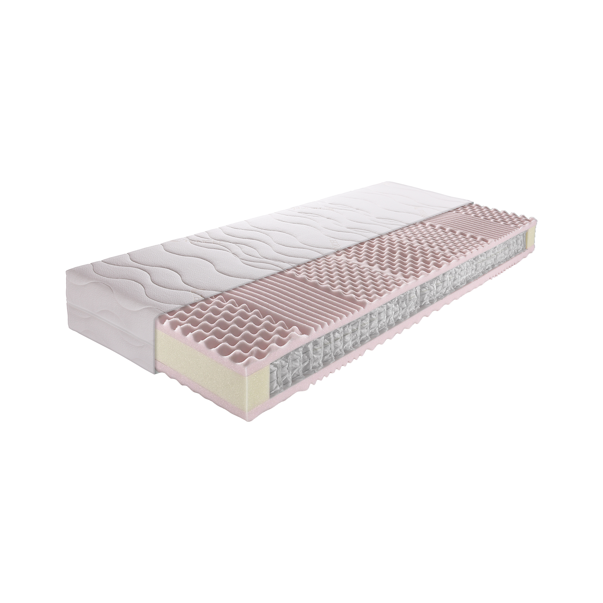 Myflex Taschenfederkernmatratze Enjoy Micro 90x200 cm Matratze H2 - mittelfest, bis ca. 80 kg