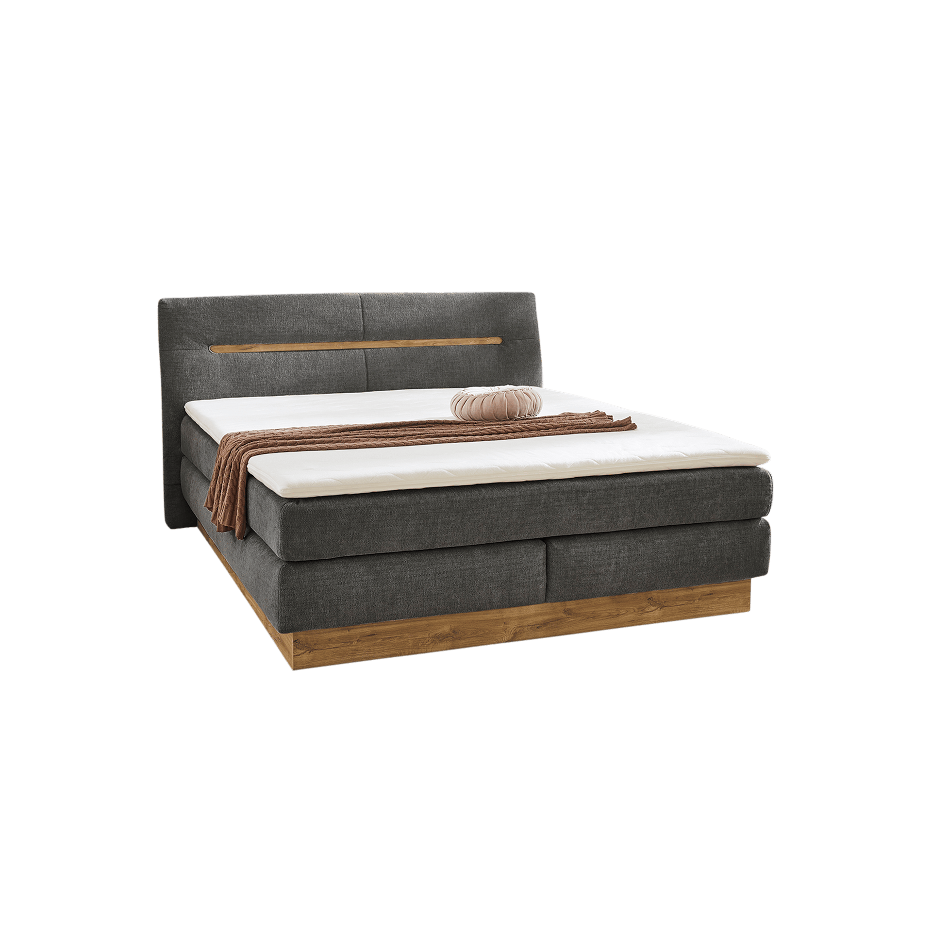 Spilker Boxspringbett Nyborg Grau 180x200 cm Spilker Boxspringbett Nyborg Grau 180x200 cm