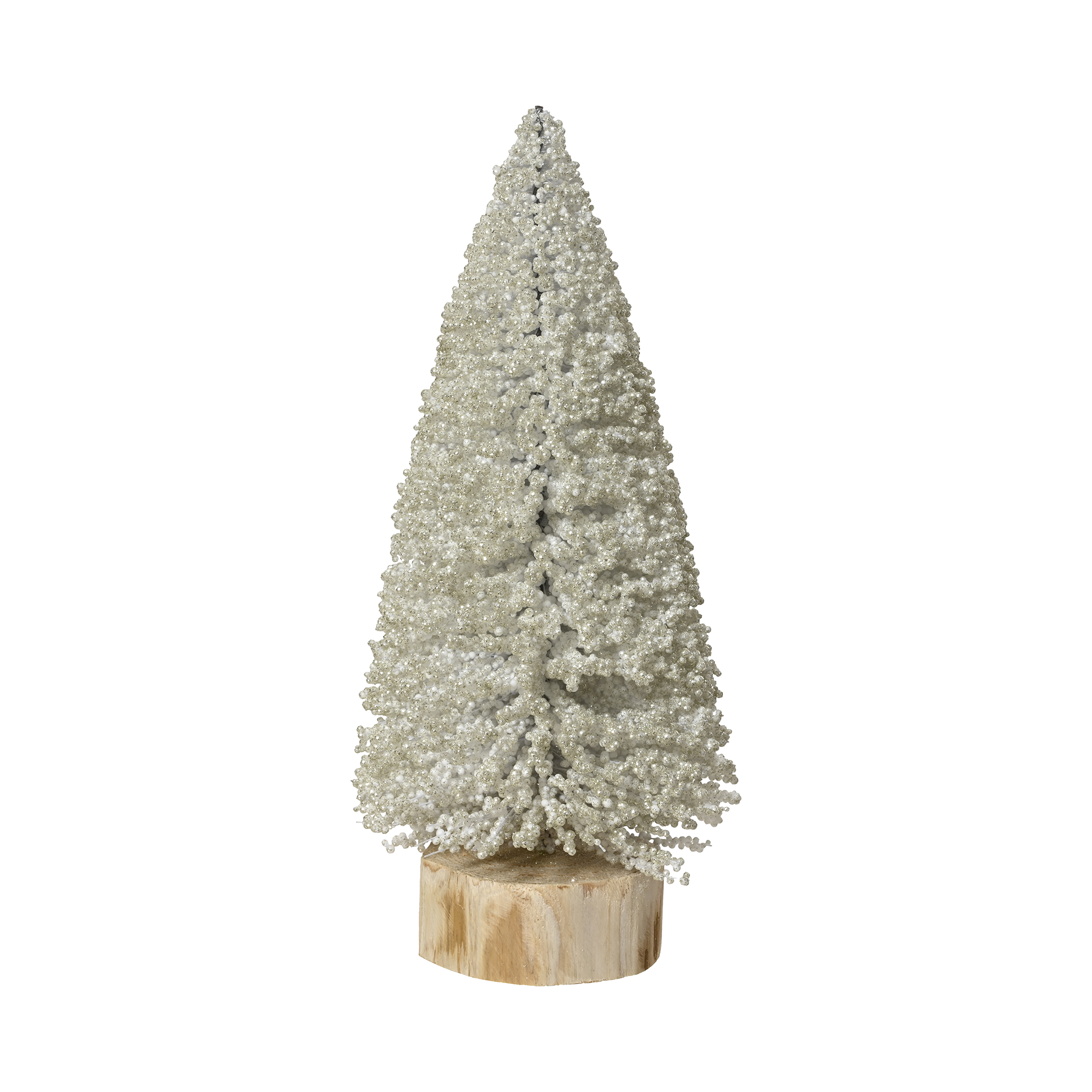 Weihnachtsbaum Baum Brush Weiß-Gold Weihnachtsbaum Baum Brush Weiß-Gold