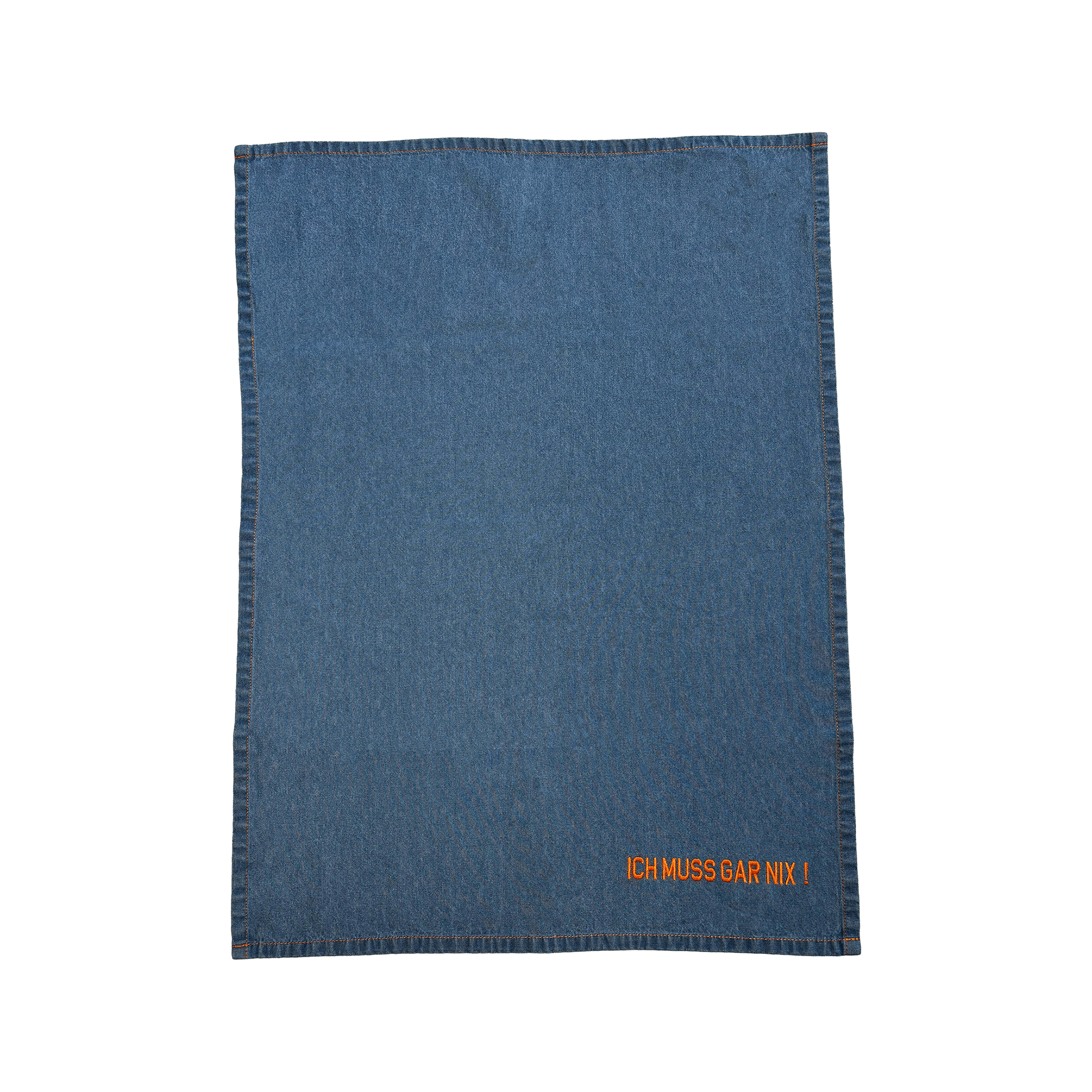 Geschirrhandtuch Denim Orange 50x70