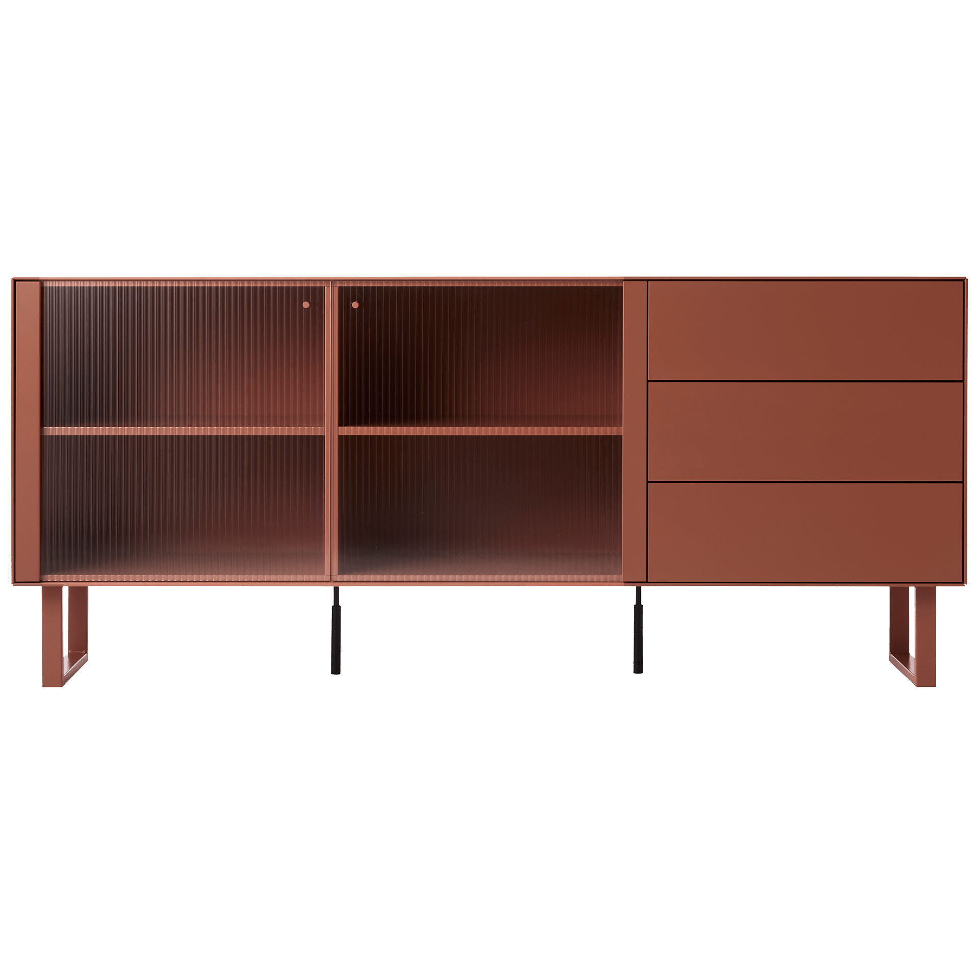 Raumfreunde Sideboard Edge Rot
