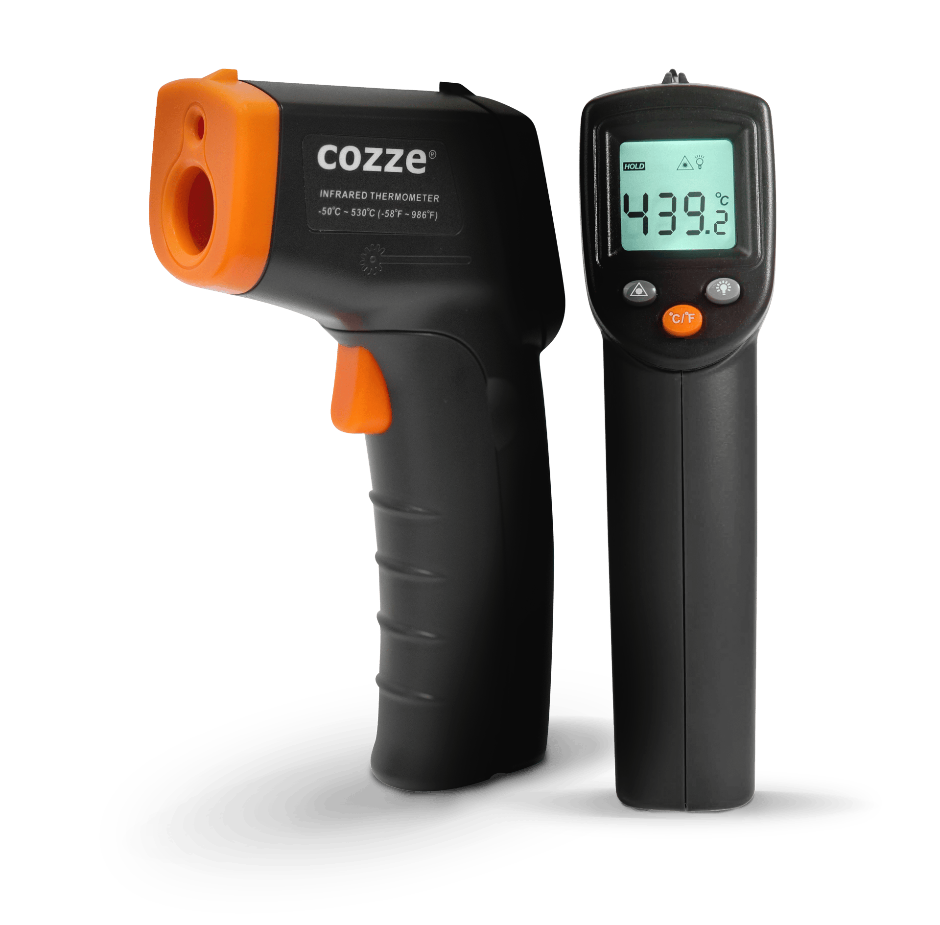 cozze® Pizzaofenzubehör Infrarot Therm. Schwarz