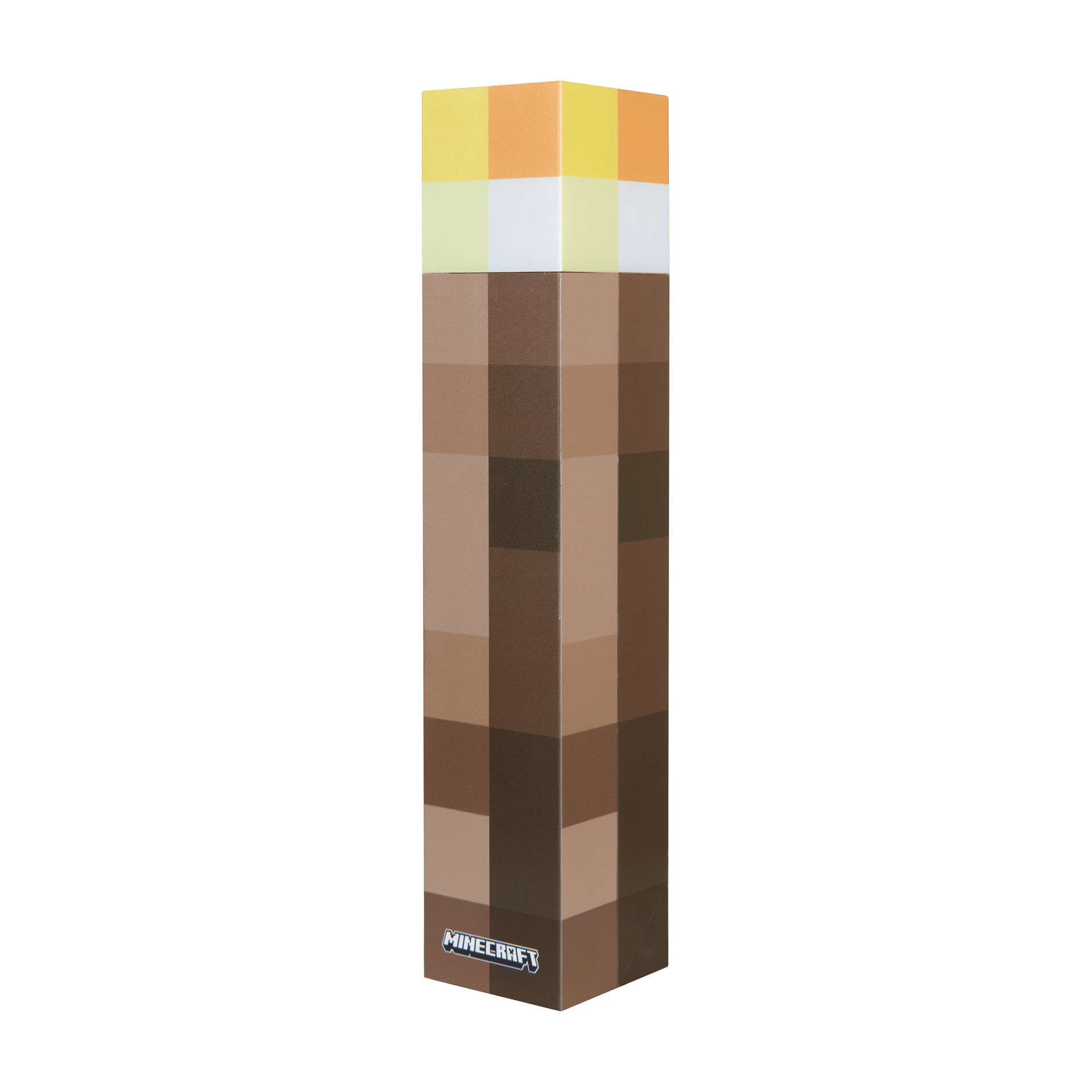Minecraft Wandleuchte Fackel Braun