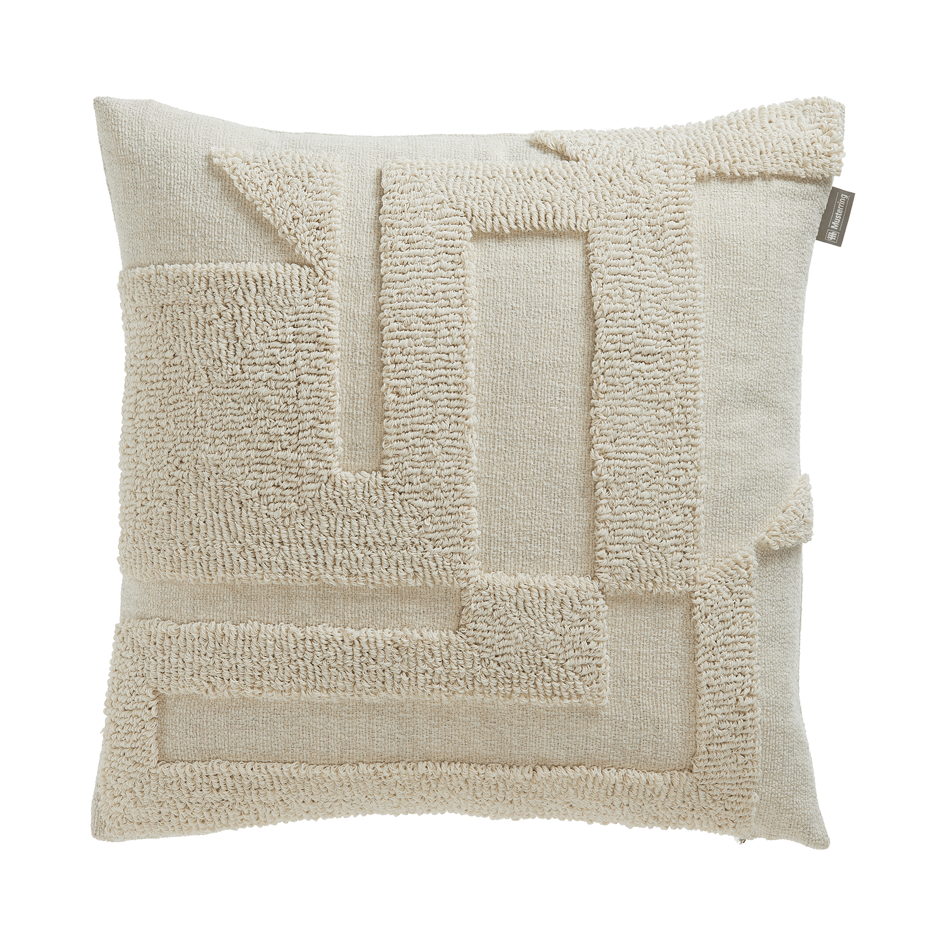 Musterring Kissenhülle Slow Offwhite 45x45cm Musterring Kissenhülle Slow Offwhite 45x45cm