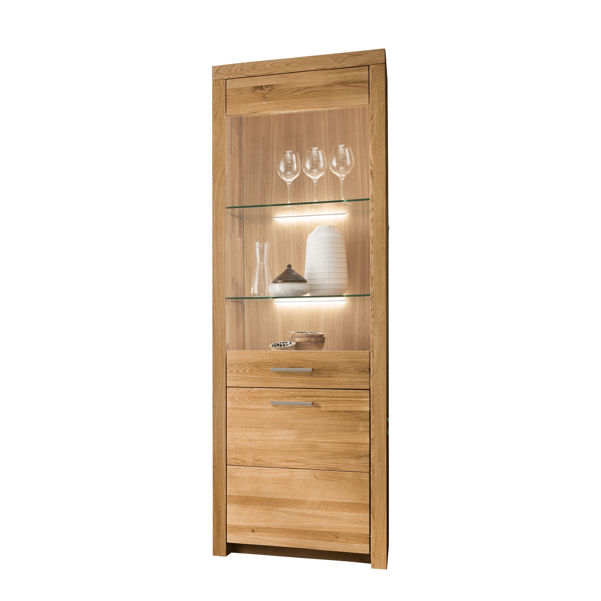 Vitrine Bristol Eichefarben Vitrine Bristol Eichefarben