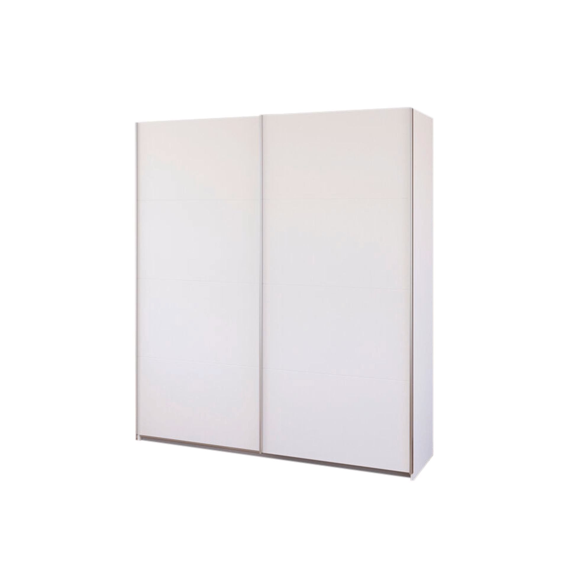 Extroflex Schwebetürenschrank Roman Weiß 57*136*210