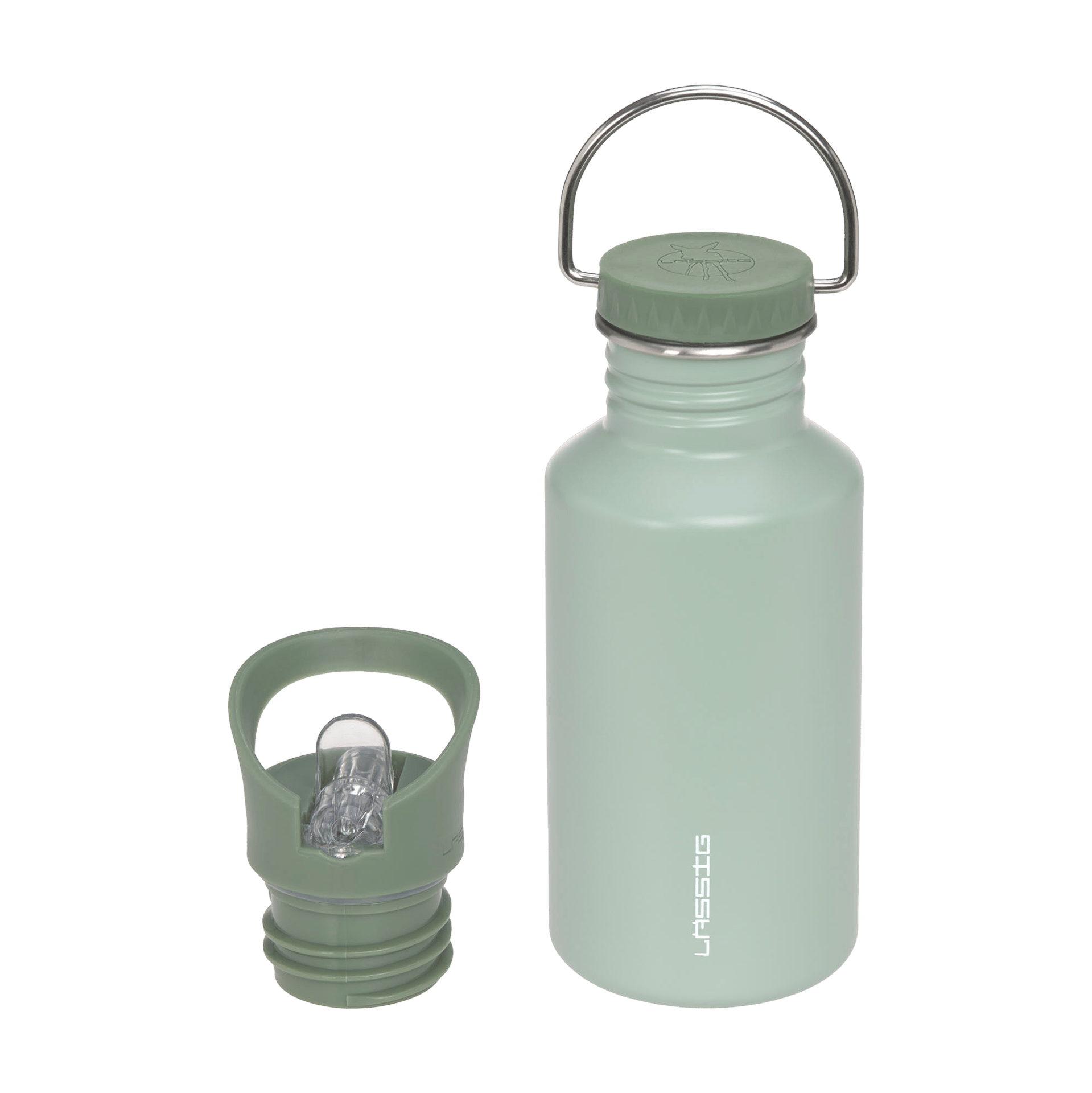 Trinkflasche Stainless Steel Olive