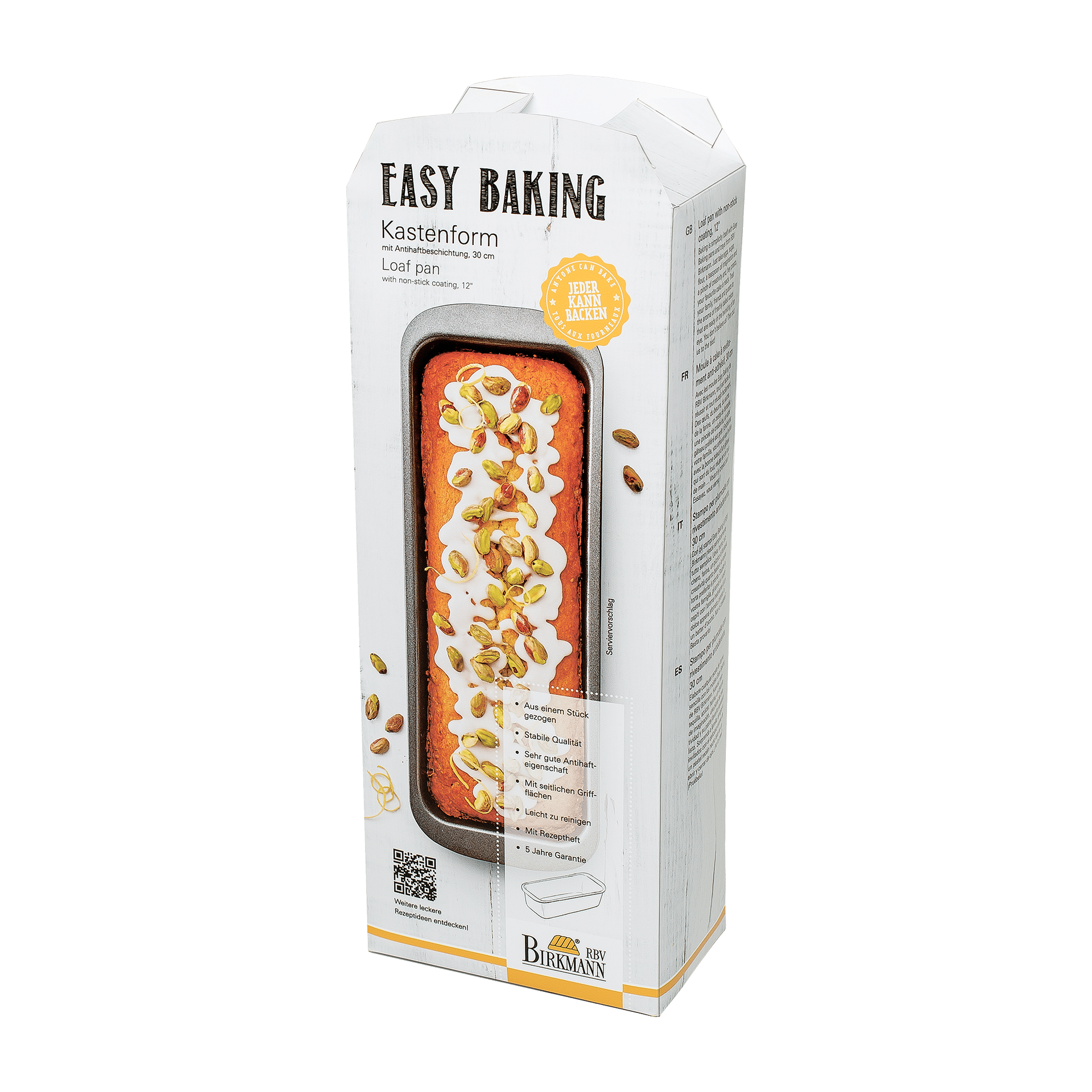 RBV Kastenkuchenform Easy Baking