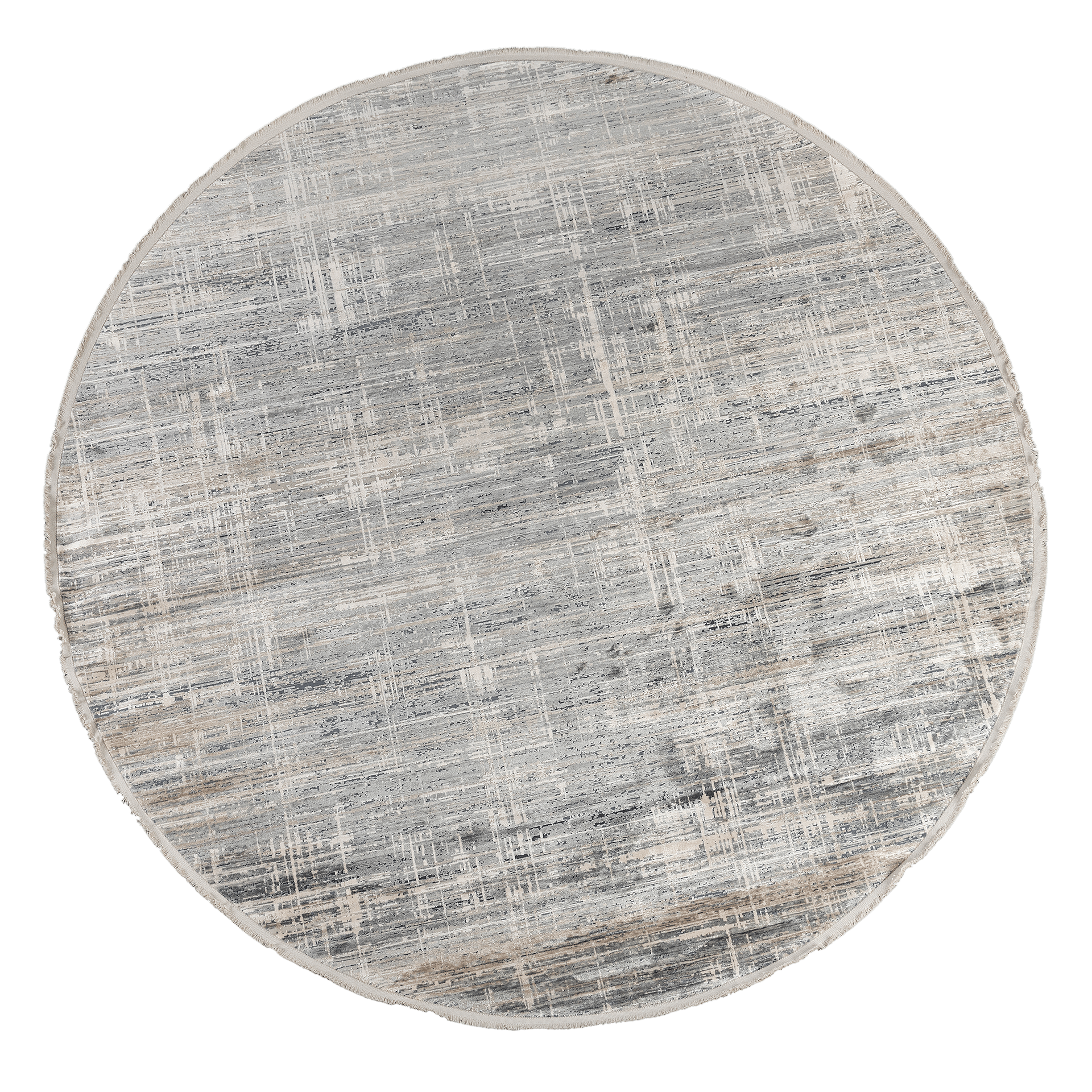 Teppich Atlantis 240x240cm Hellbeige, Blau