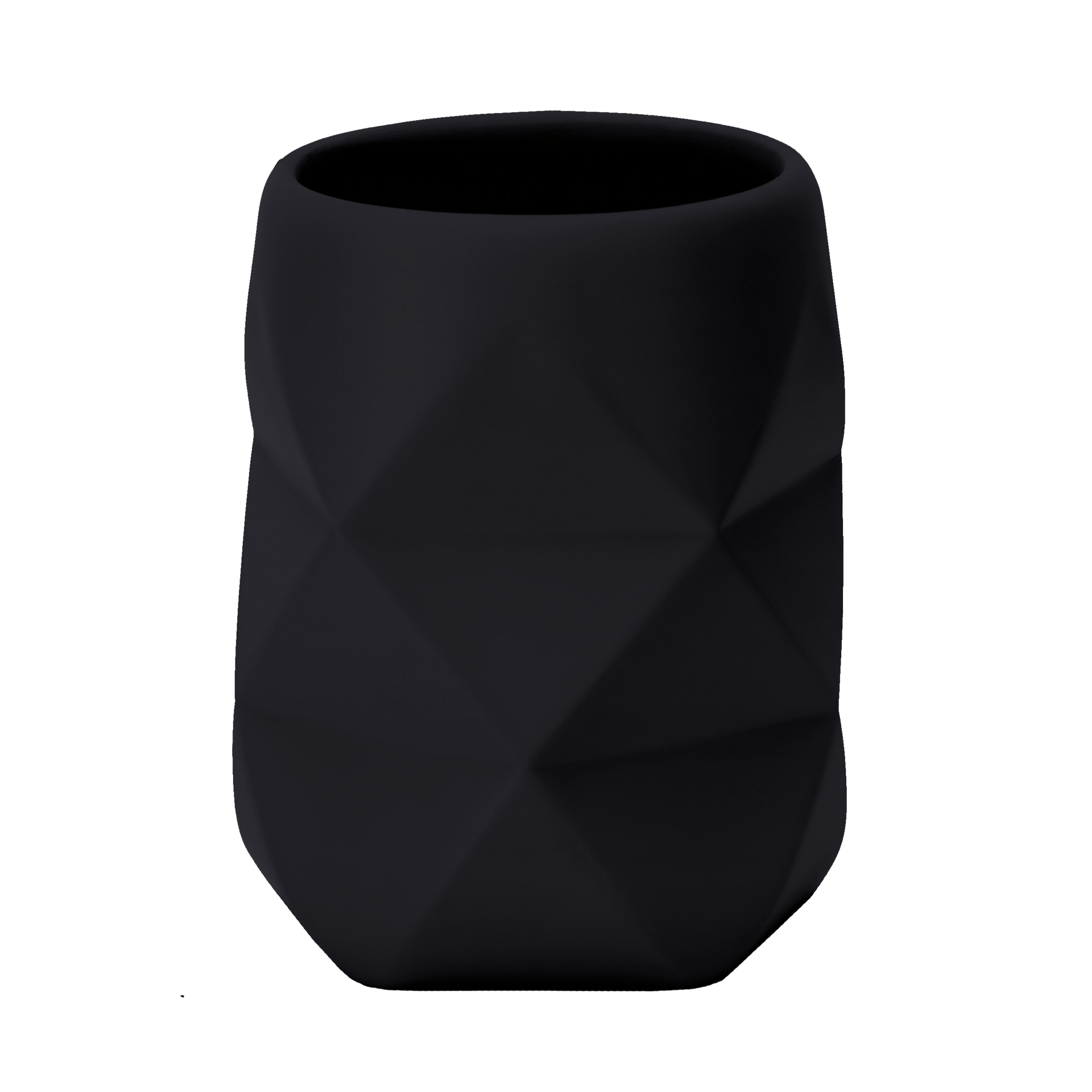 kleine Wolke Zahnputzbecher Crackle Schwarz kleine Wolke Zahnputzbecher Crackle Schwarz