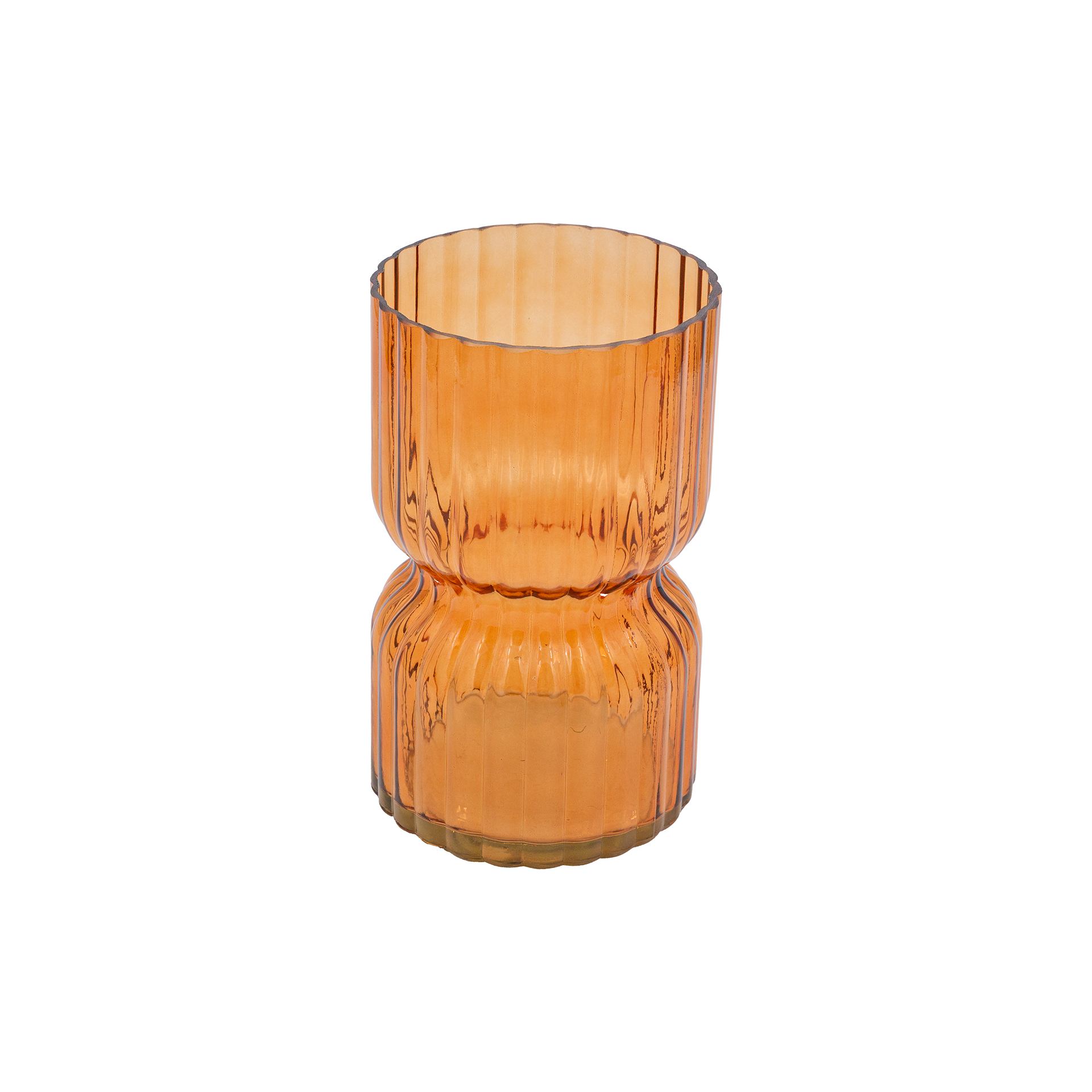 Vase Hyancinth amber