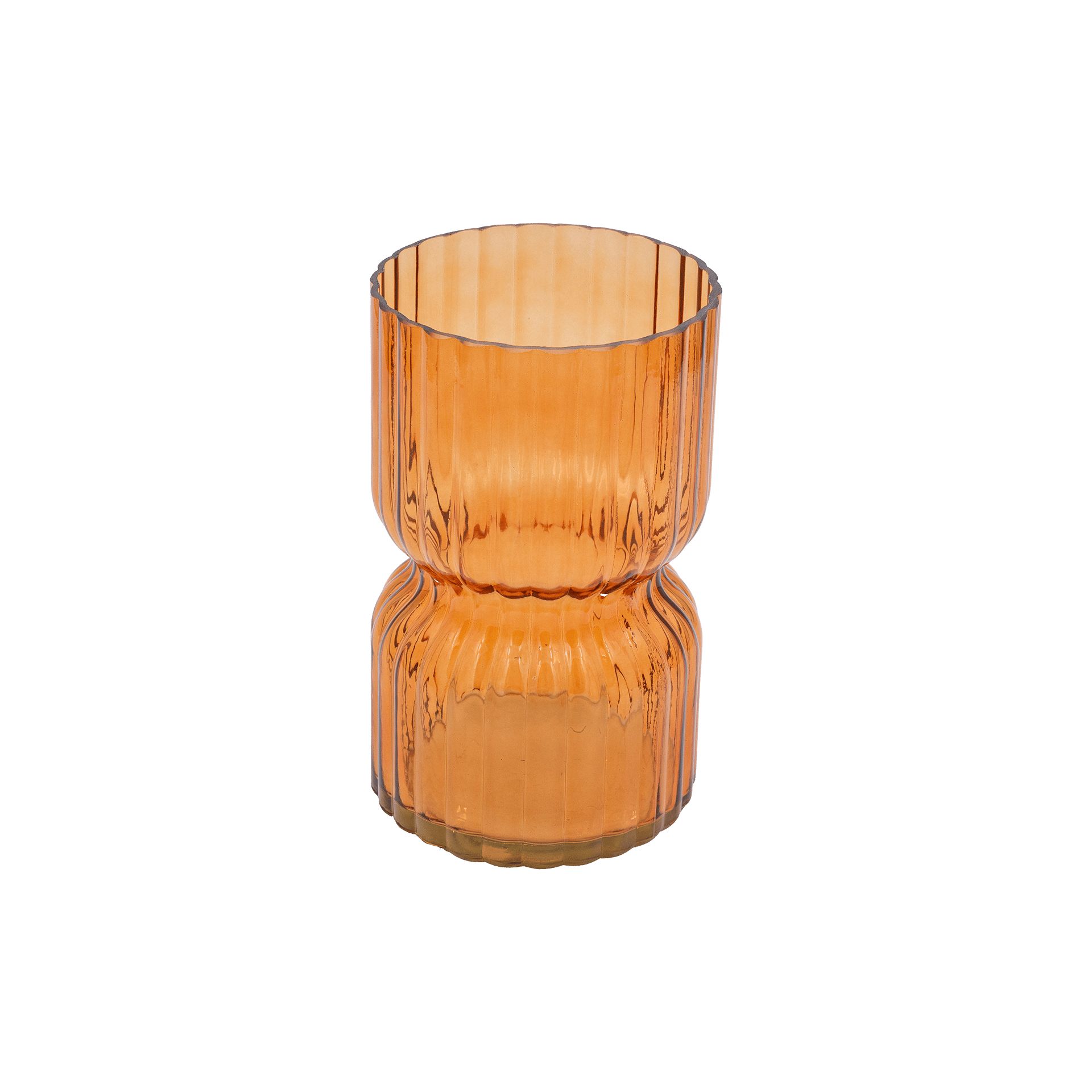 Vase Hyancinth amber