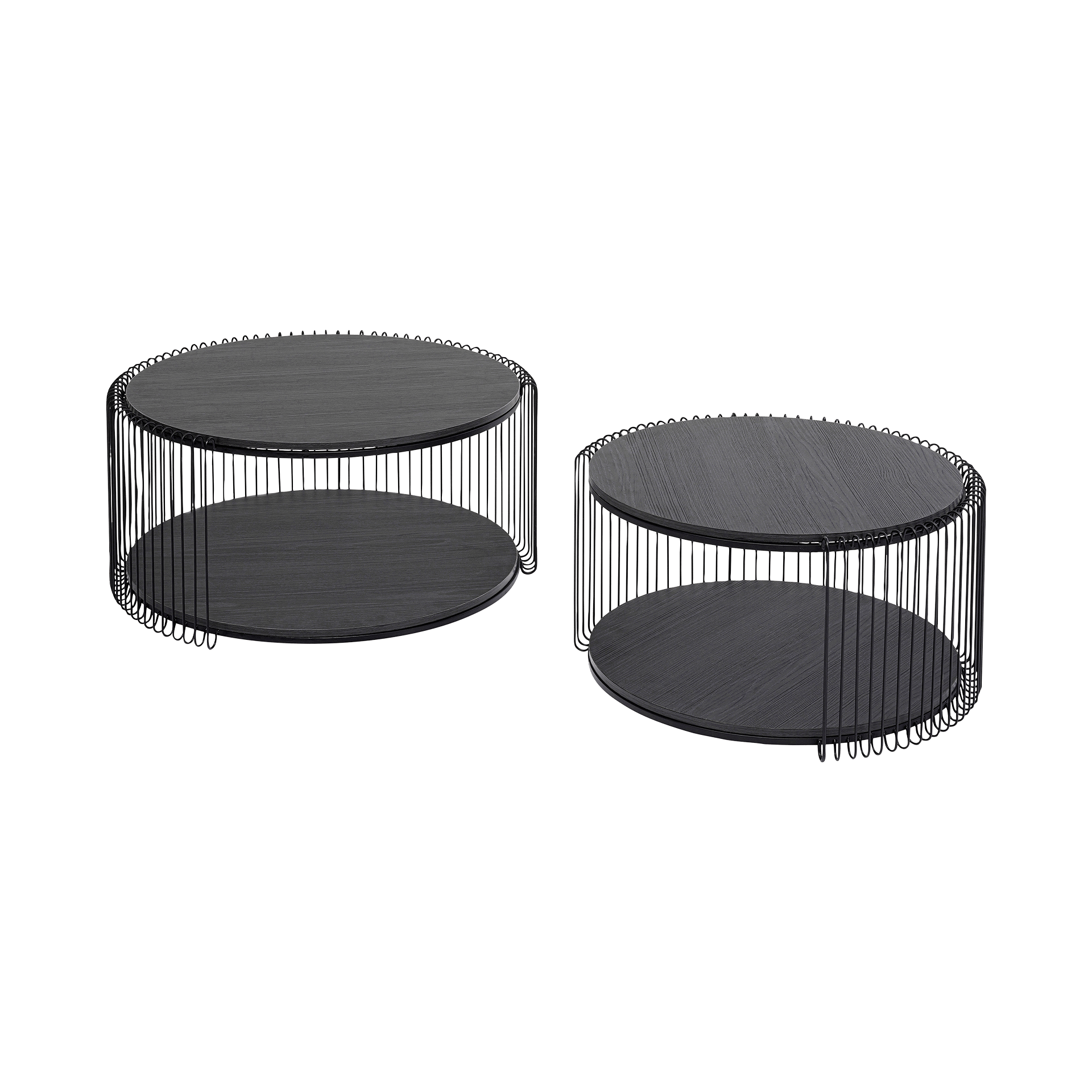 Kare Couchtisch WIRE Schwarz
