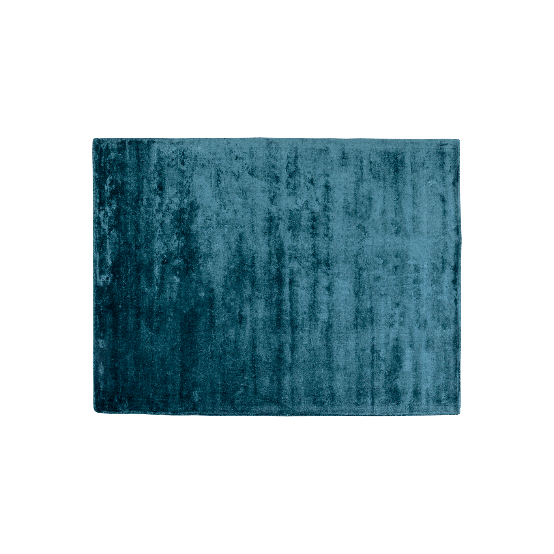 Kare Teppich Cosy Ocean Blau
