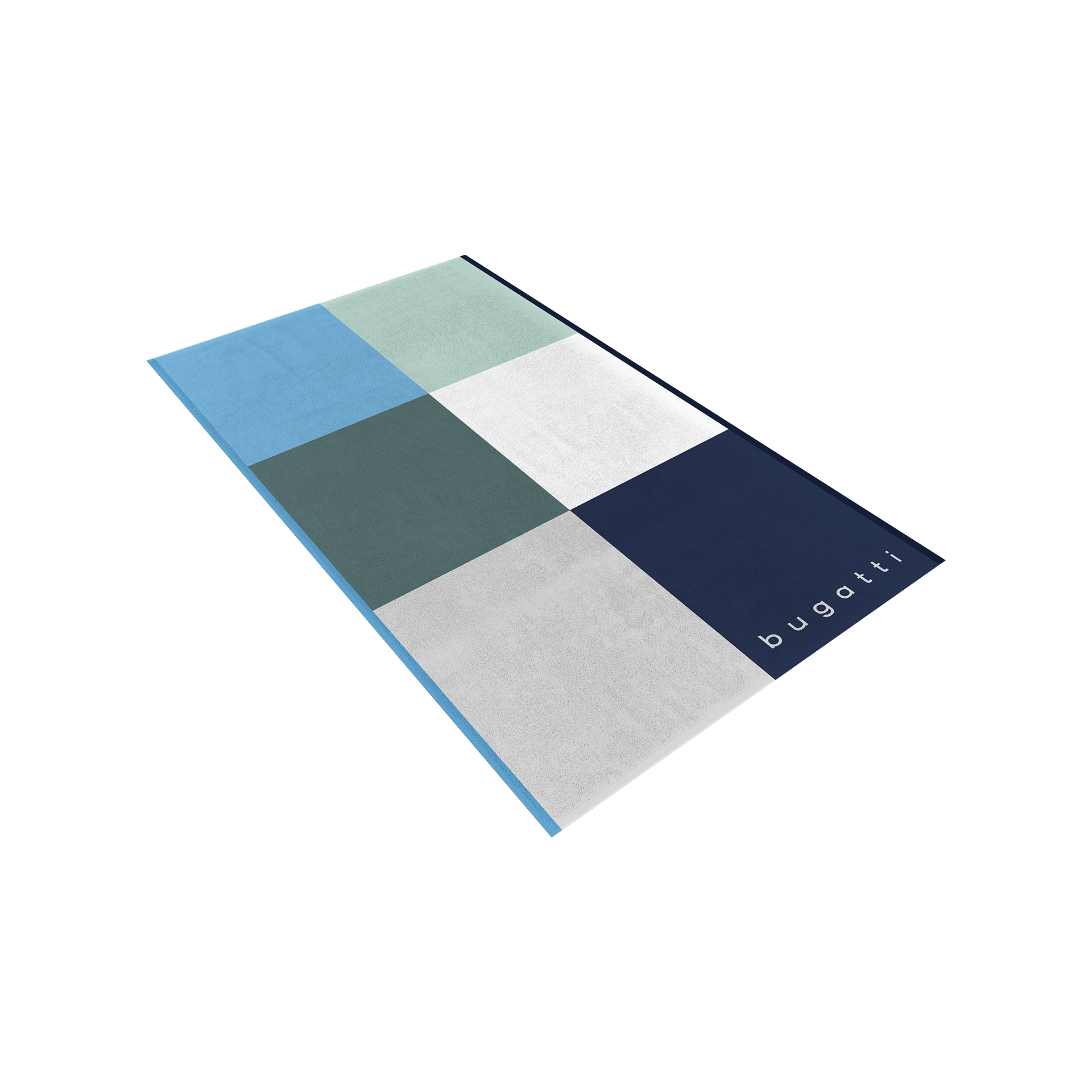 bugatti Strandtuch Genua Marine Blau 100x180cm bugatti Strandtuch Genua Marine Blau 100x180cm