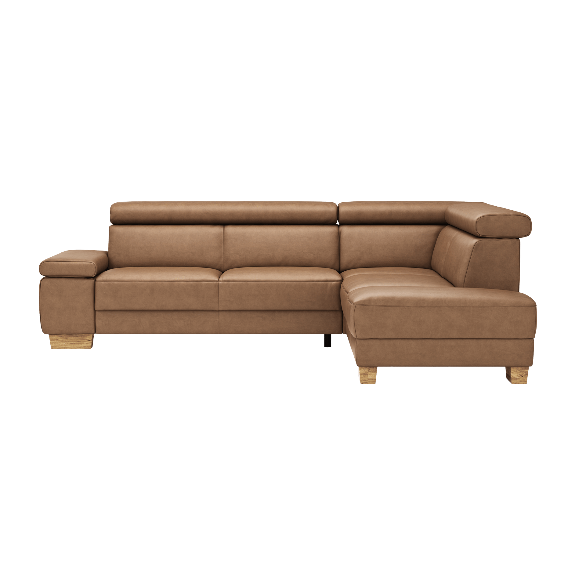 Natura Ecksofa Philadelphia Braun