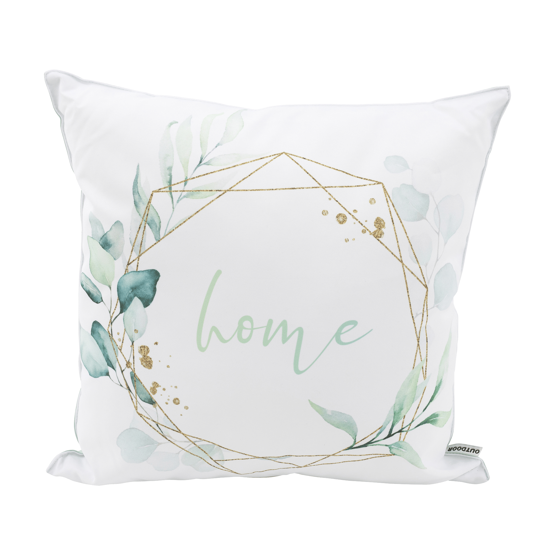 Outdoor-Kissen Home Eucalyptus White Blue 45x45cm