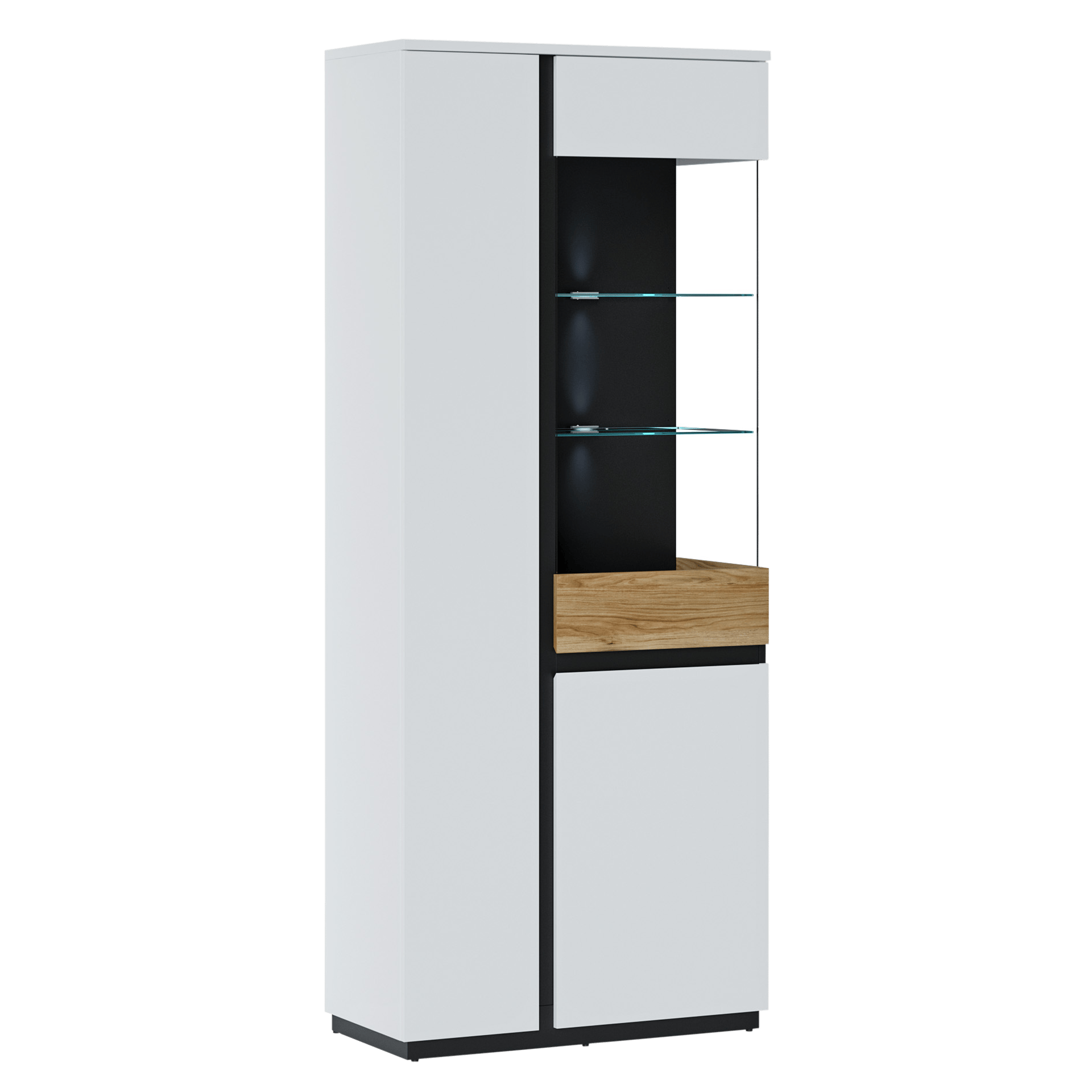Paul Phillip Vitrine Walea Weiß 40*84*200 Paul Phillip Vitrine Walea Weiß 40*84*200