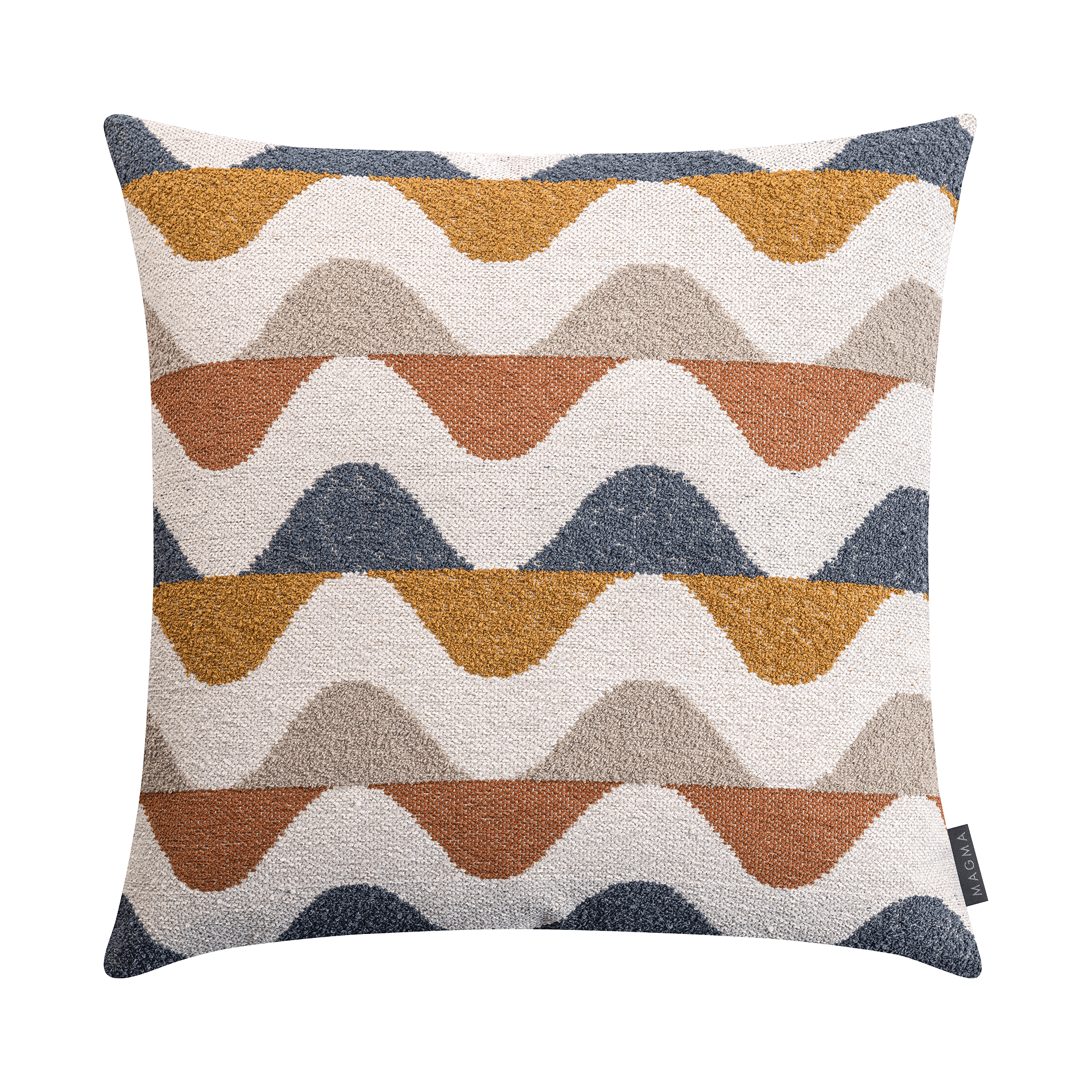 Kissenhülle Wavy Rost 60x60cm Kissenhülle Wavy Rost 60x60cm