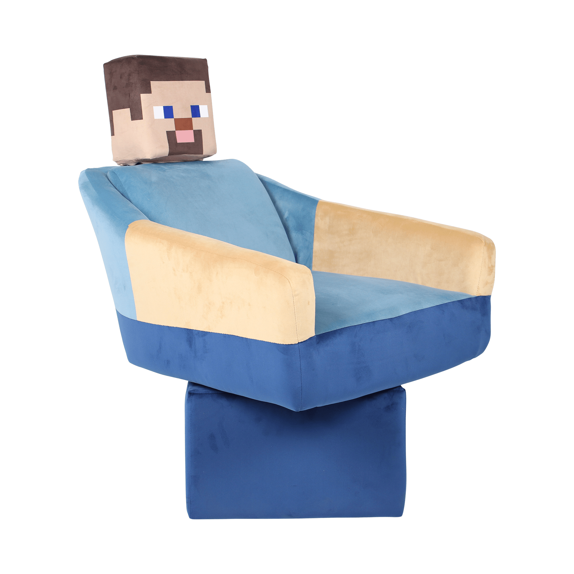 Minecraft Sessel Steve Blau Minecraft Sessel Steve Blau