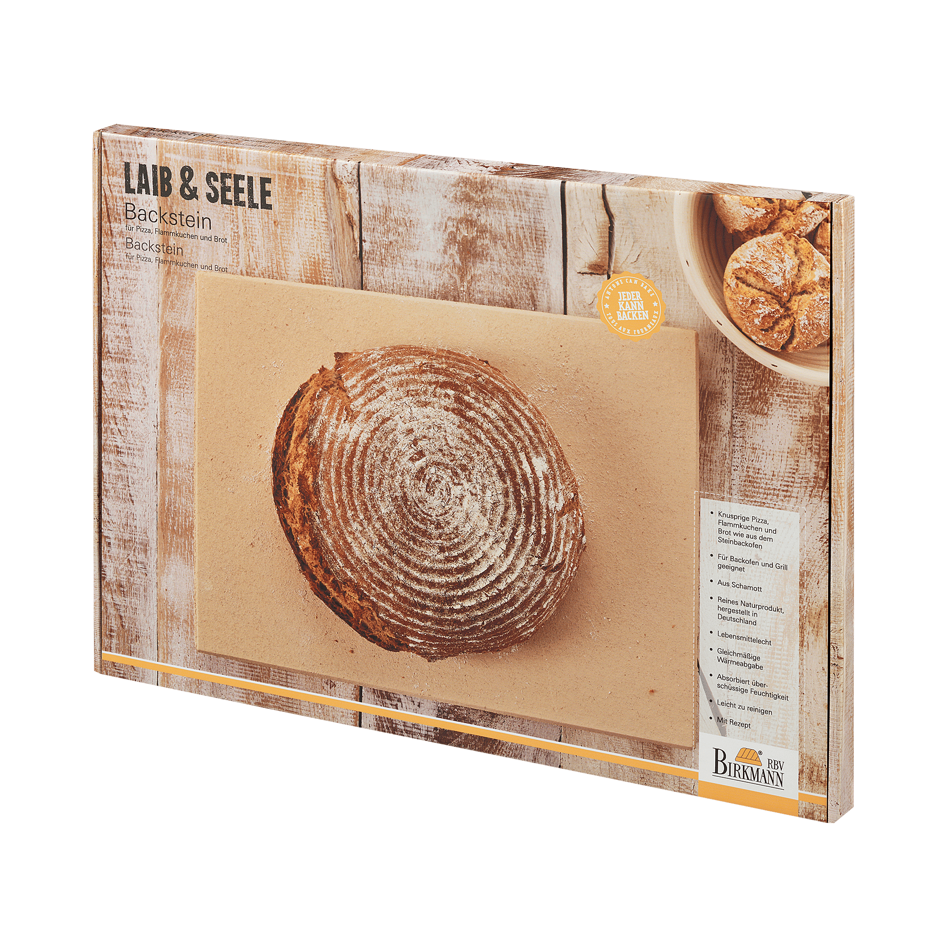 RBV Brotbackstein Mit Laib und Seele RBV Brotbackstein Mit Laib und Seele