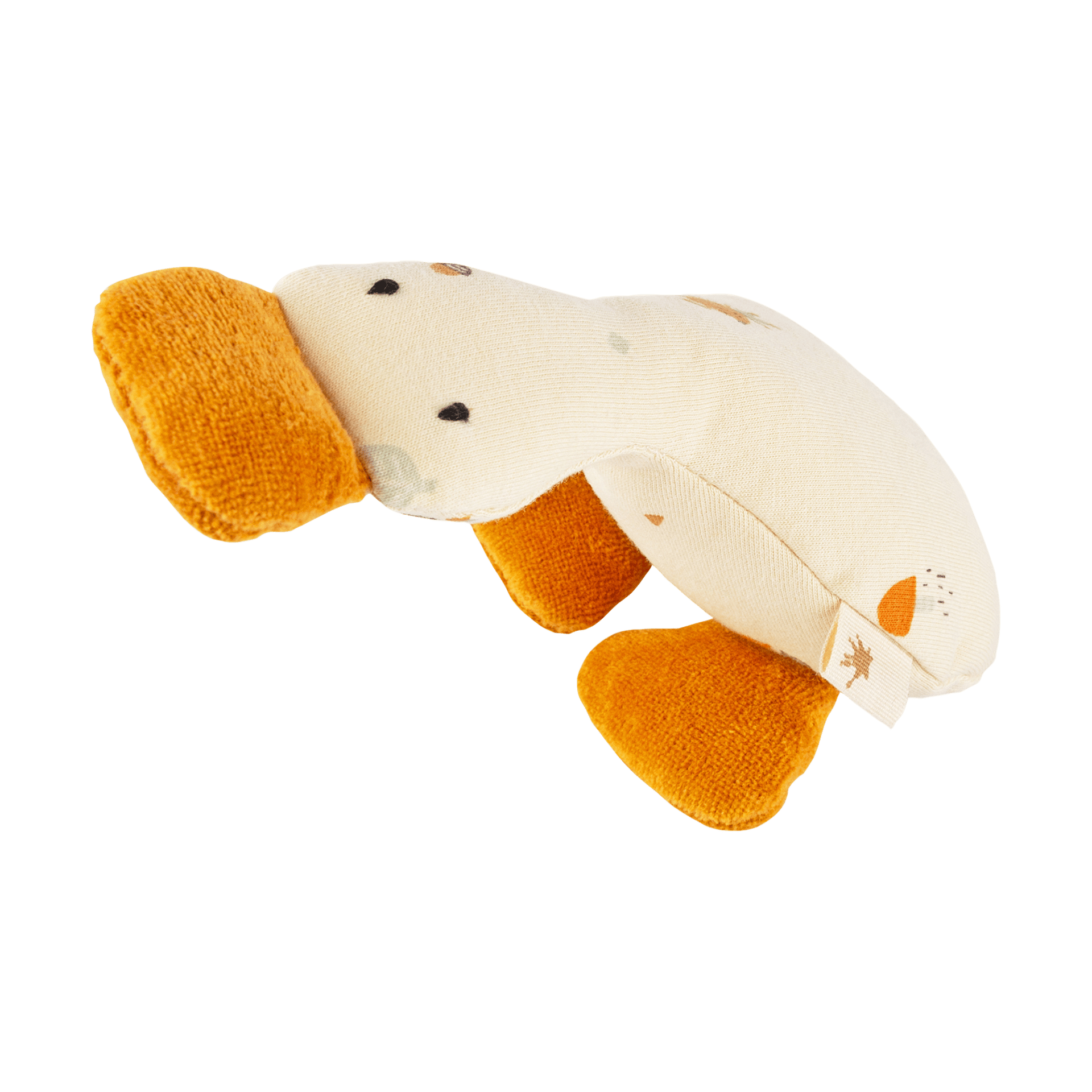 Plüschtier sigibaby Cremeweiß/Orange