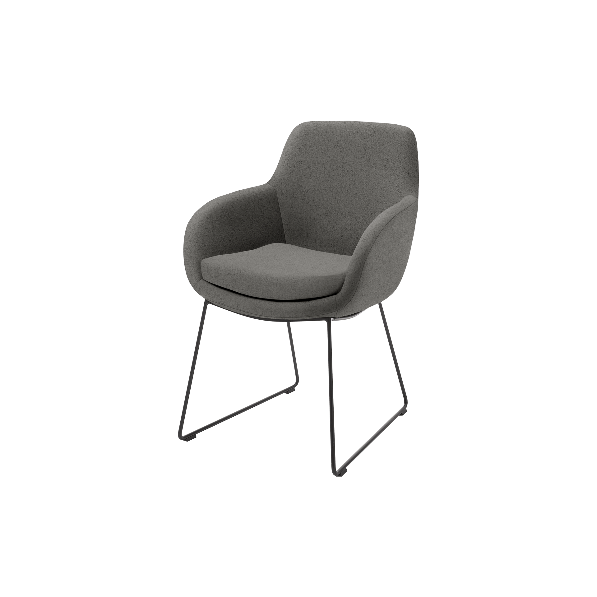 Musterring Armlehnstuhl Tavia Bezug Stoff Florida grey