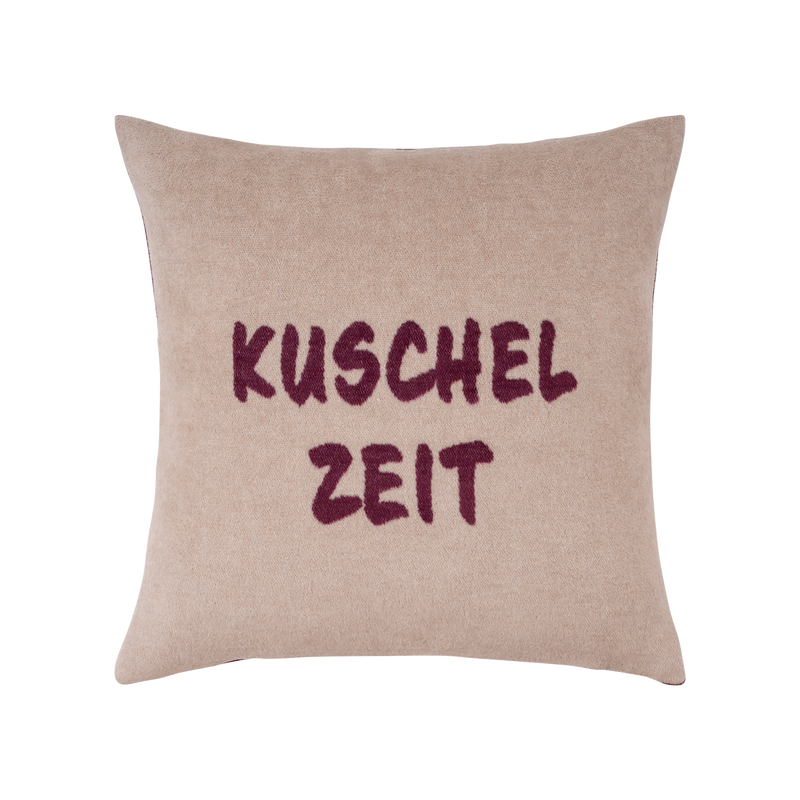 Kissenhülle Cozy Up Burgundy 50x50cm